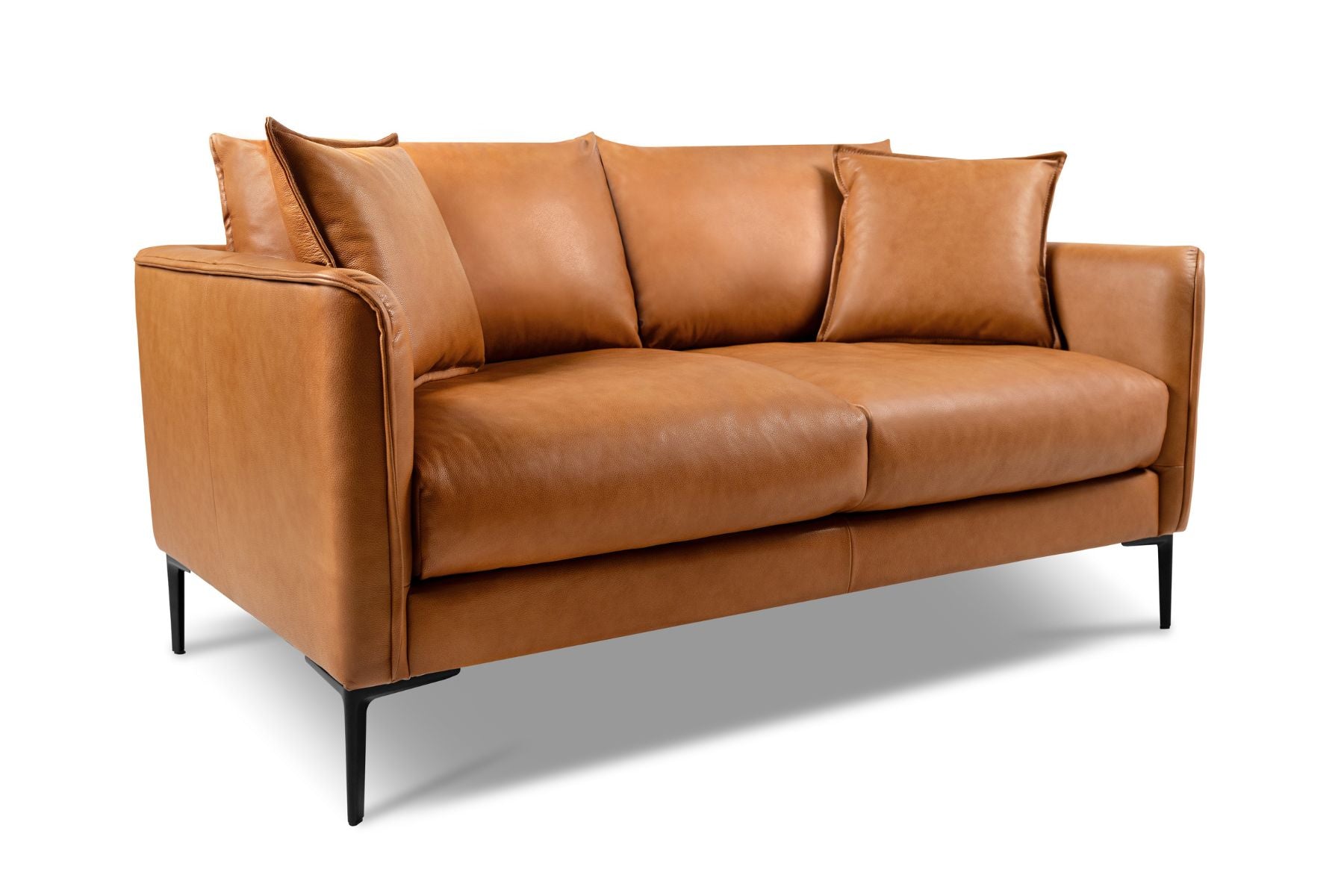 Stockholm Nordic Hygge™ Leather 3 Seater Sofa