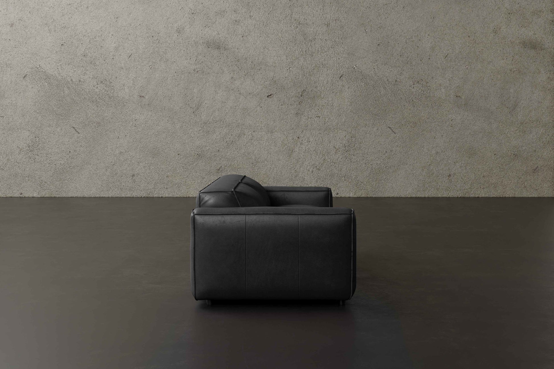 Allodi Full-aniline Leather Modular Sofa with feather-filled
