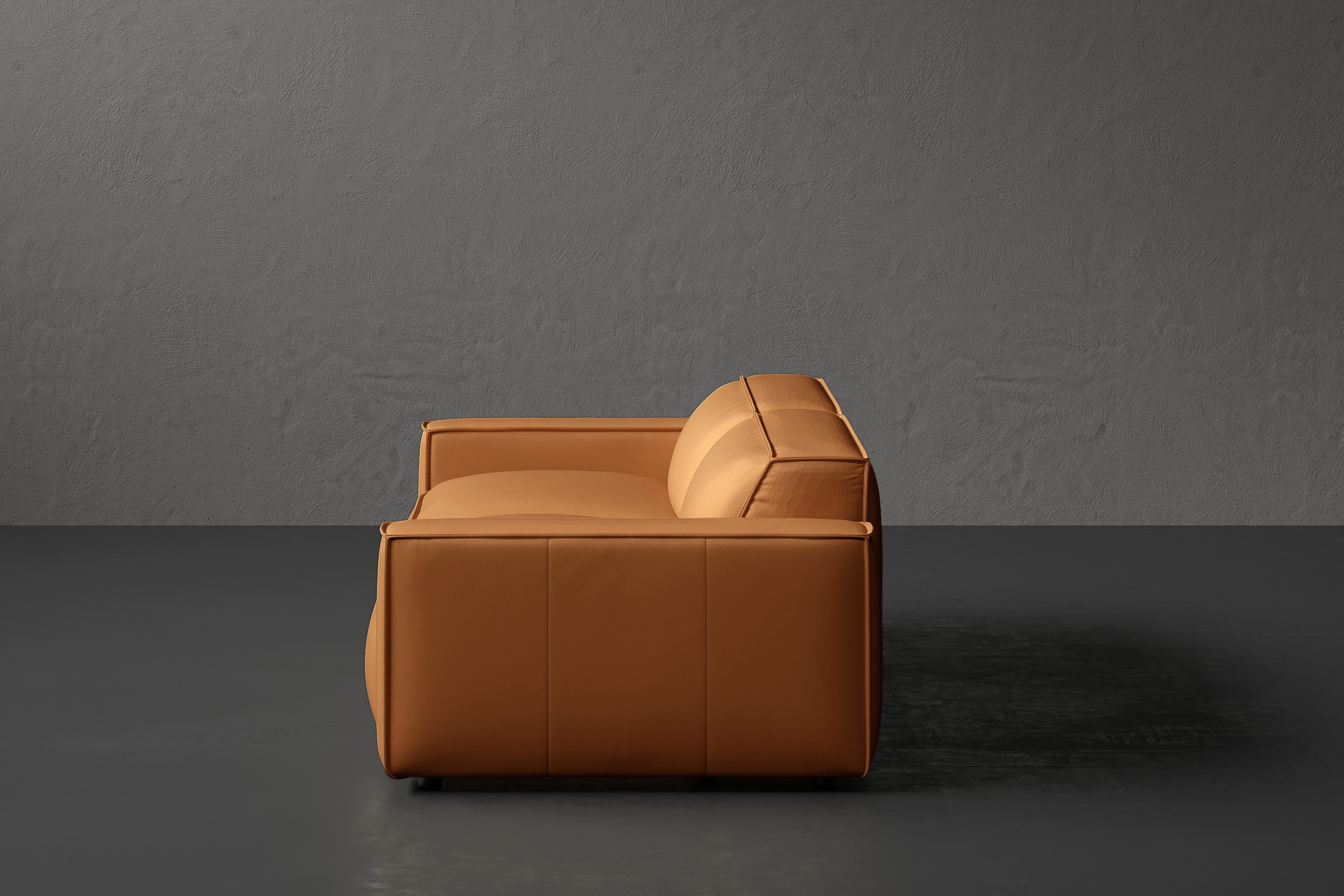 Nathan Leather Modular Sofa