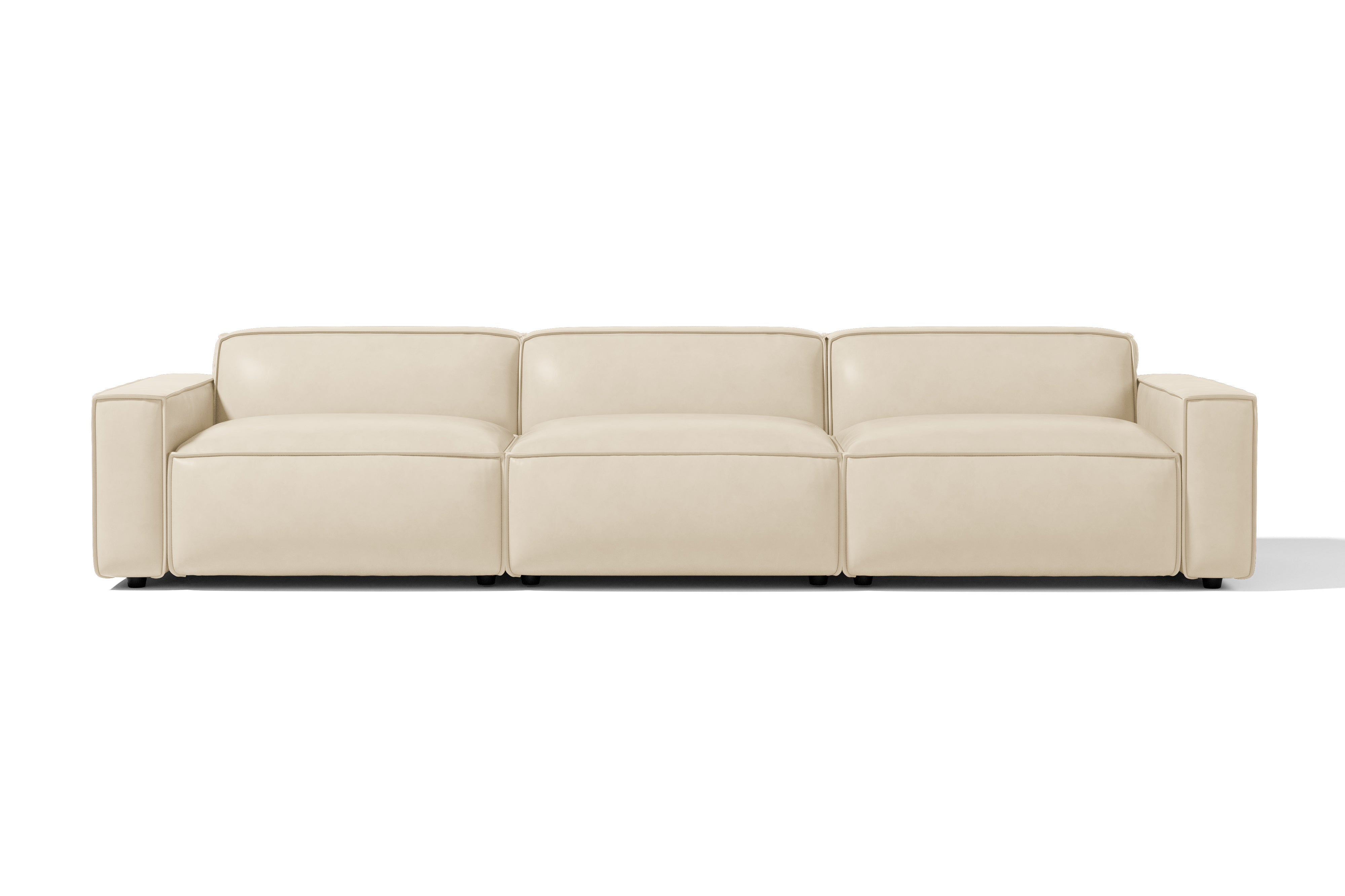 Nathan Leather Modular Sofa