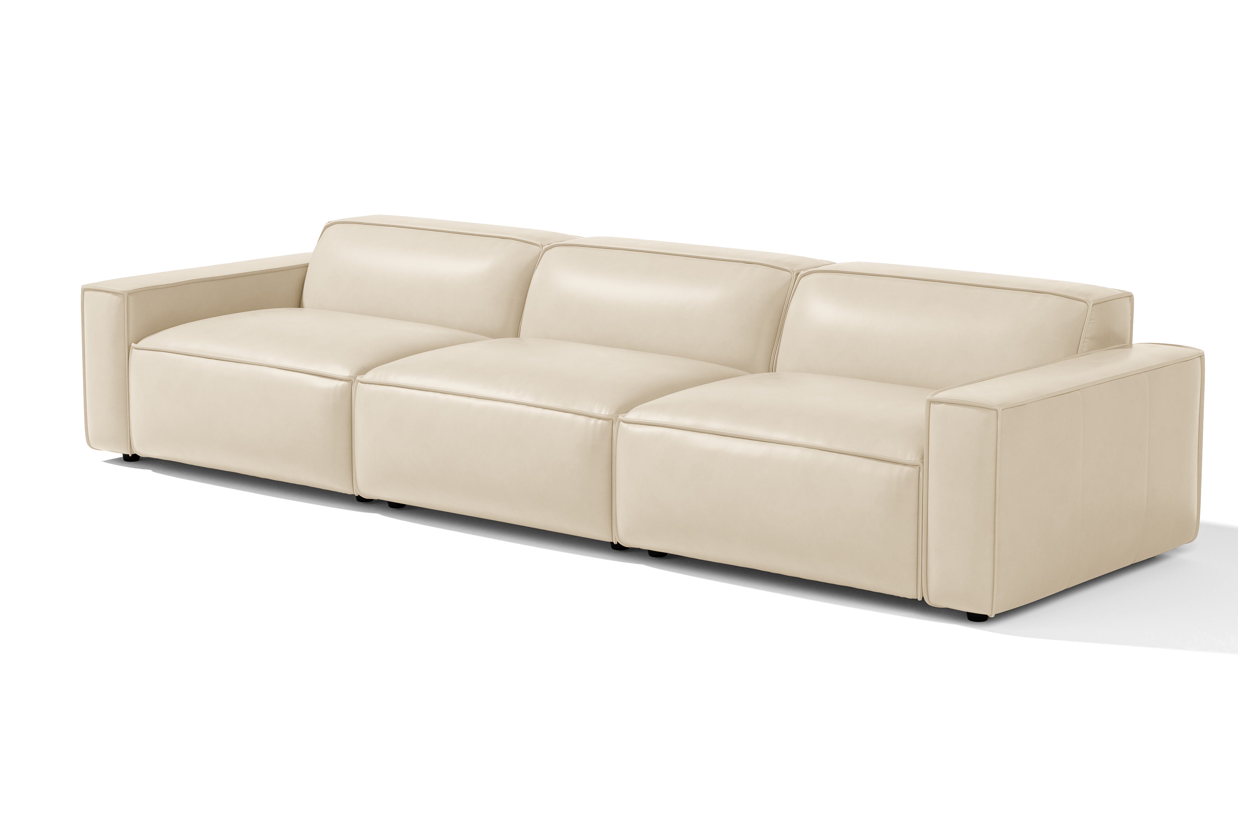 Nathan Leather Modular Sofa