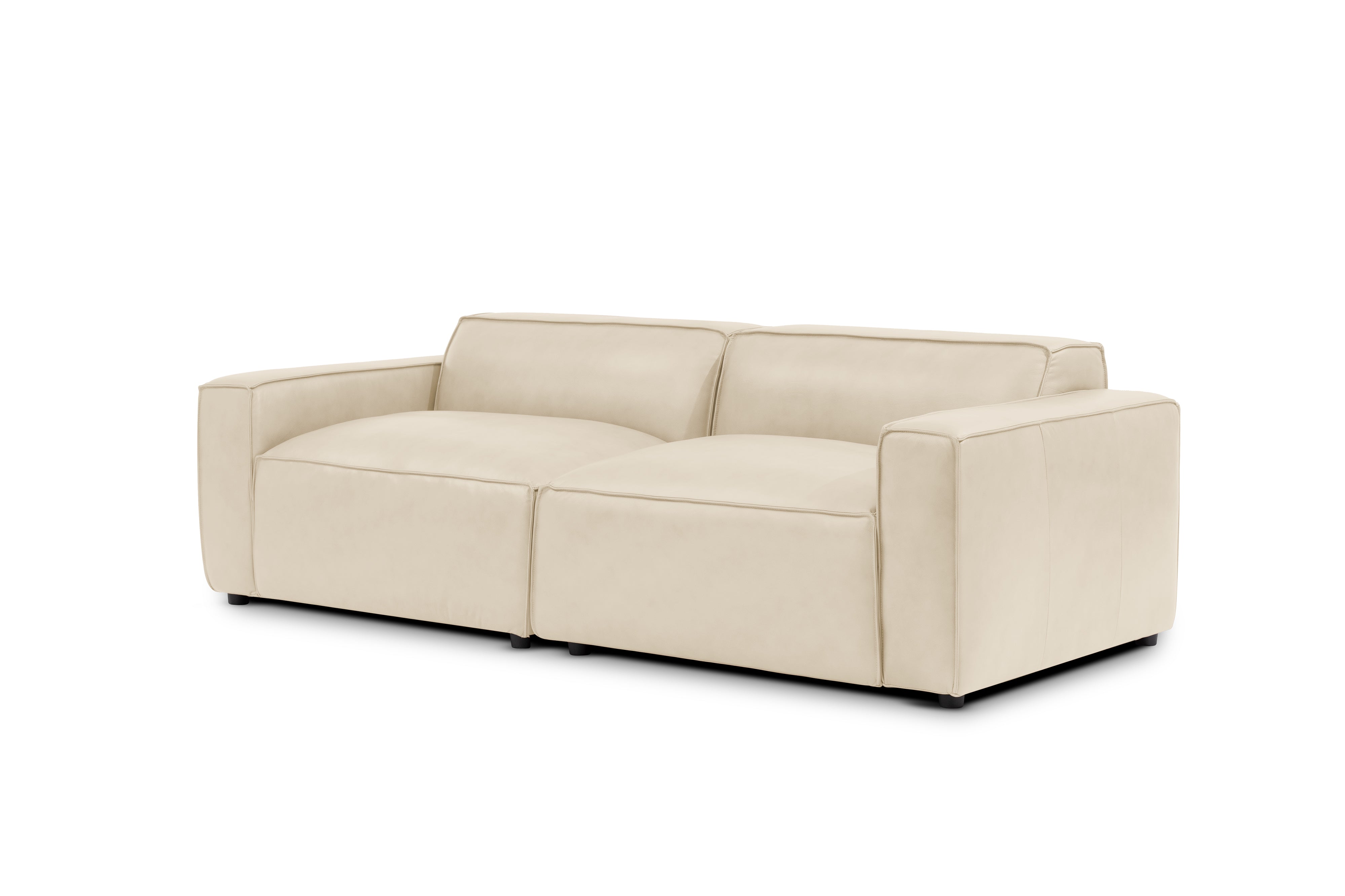 Nathan Leather Modular Sofa