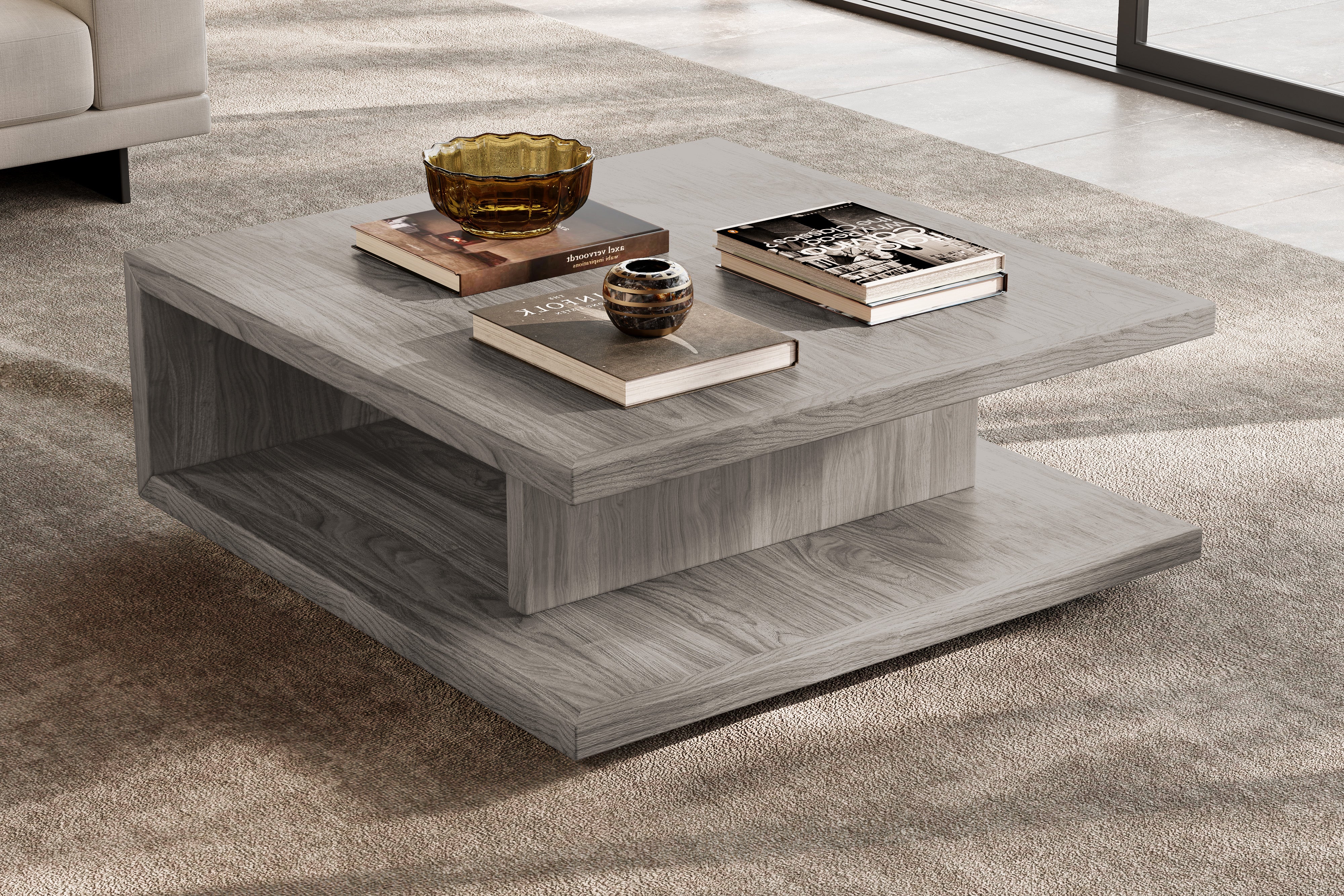 Muri solid and veneered wood Coffee Table & Storage Design