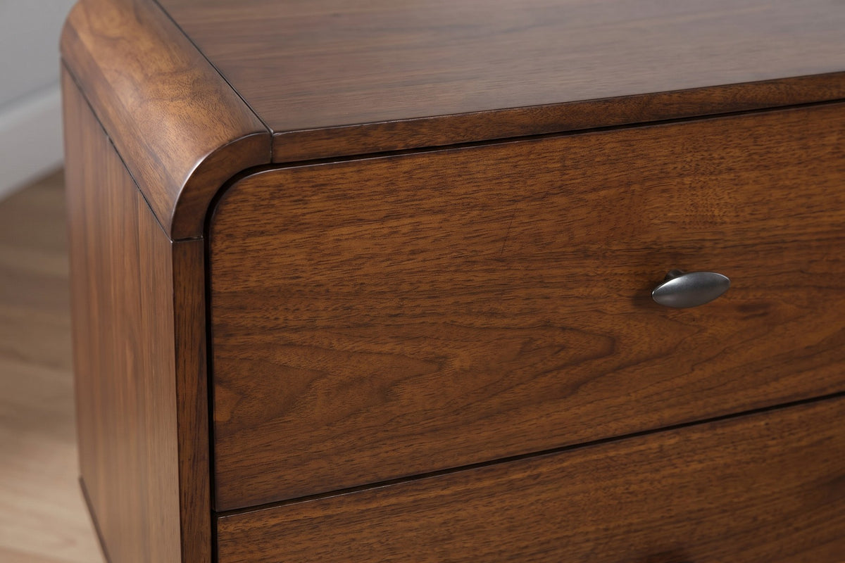 Dark Walnut, Rounded Corners