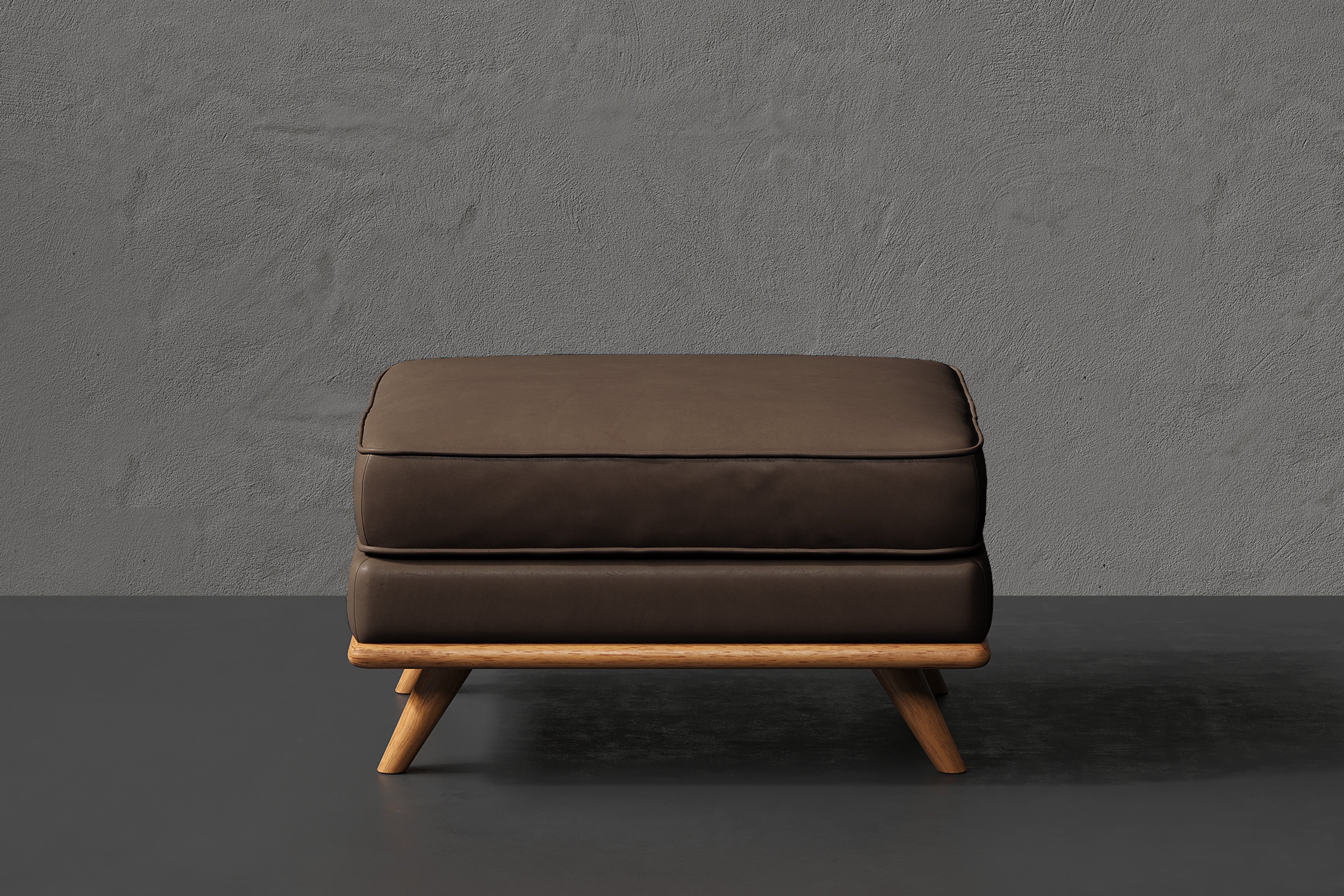 Maestro Leather 31" Ottoman