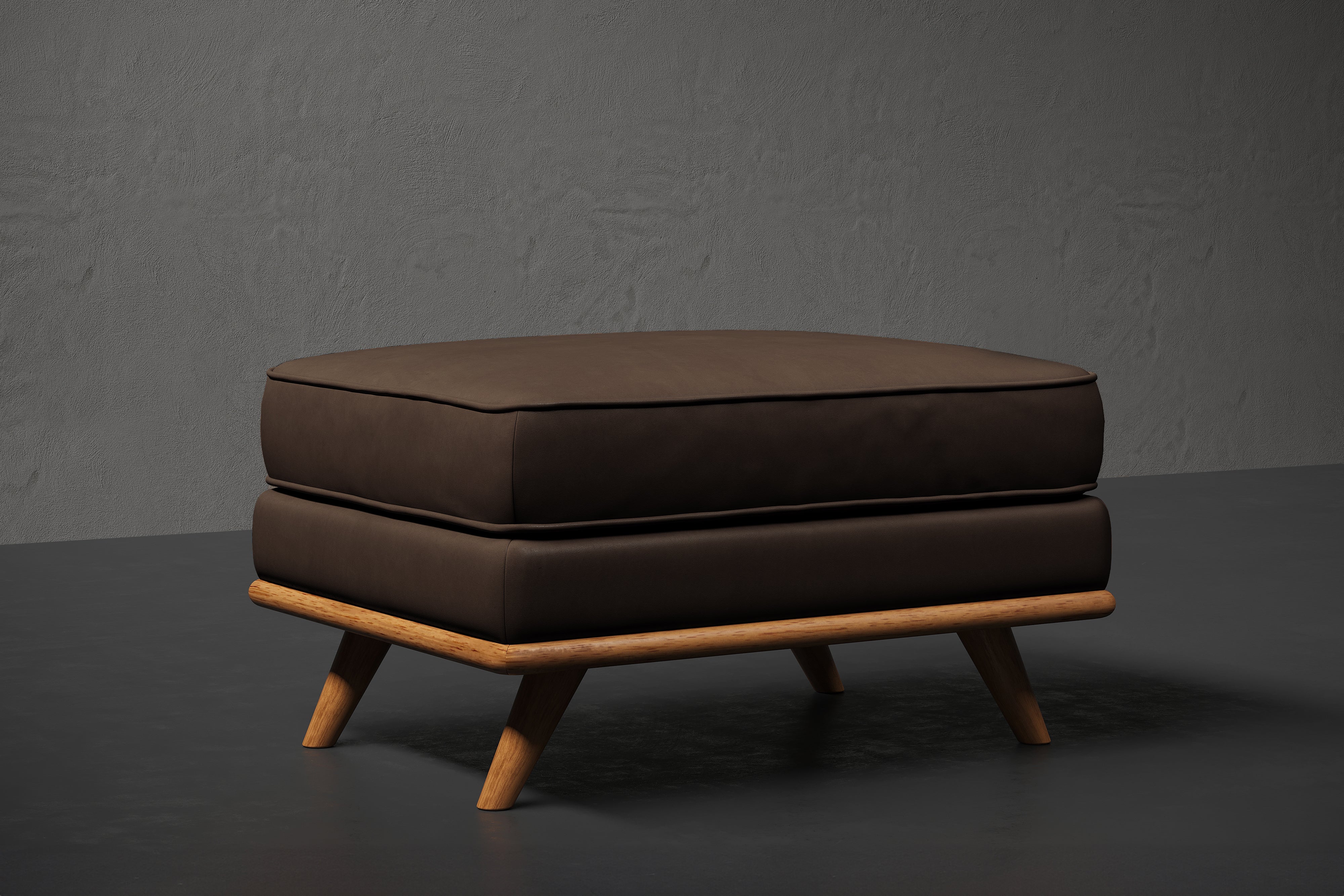 Maestro Leather 31" Ottoman