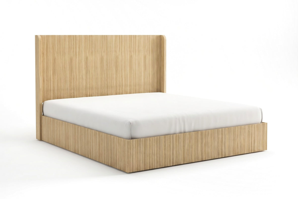 A Tall Wingback Headboard