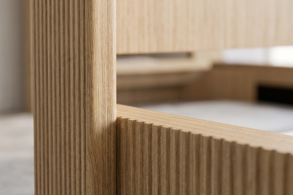 Fine Vertical Fluting