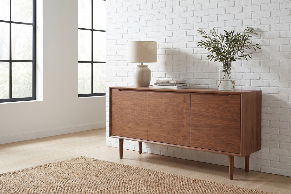 Quimper Walnut Sideboard in a room setting