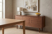 Quimper Walnut Sideboard in a living space