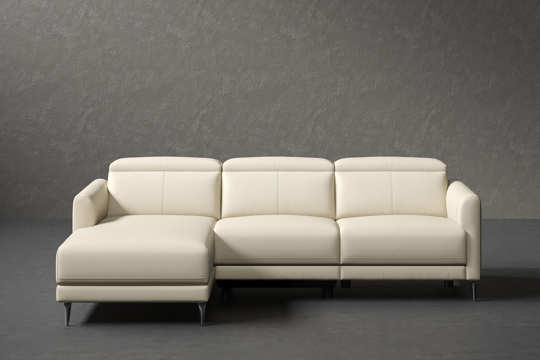 Laurent Nordic Royal Hygge™ Leather Reclining Sectional Sofa