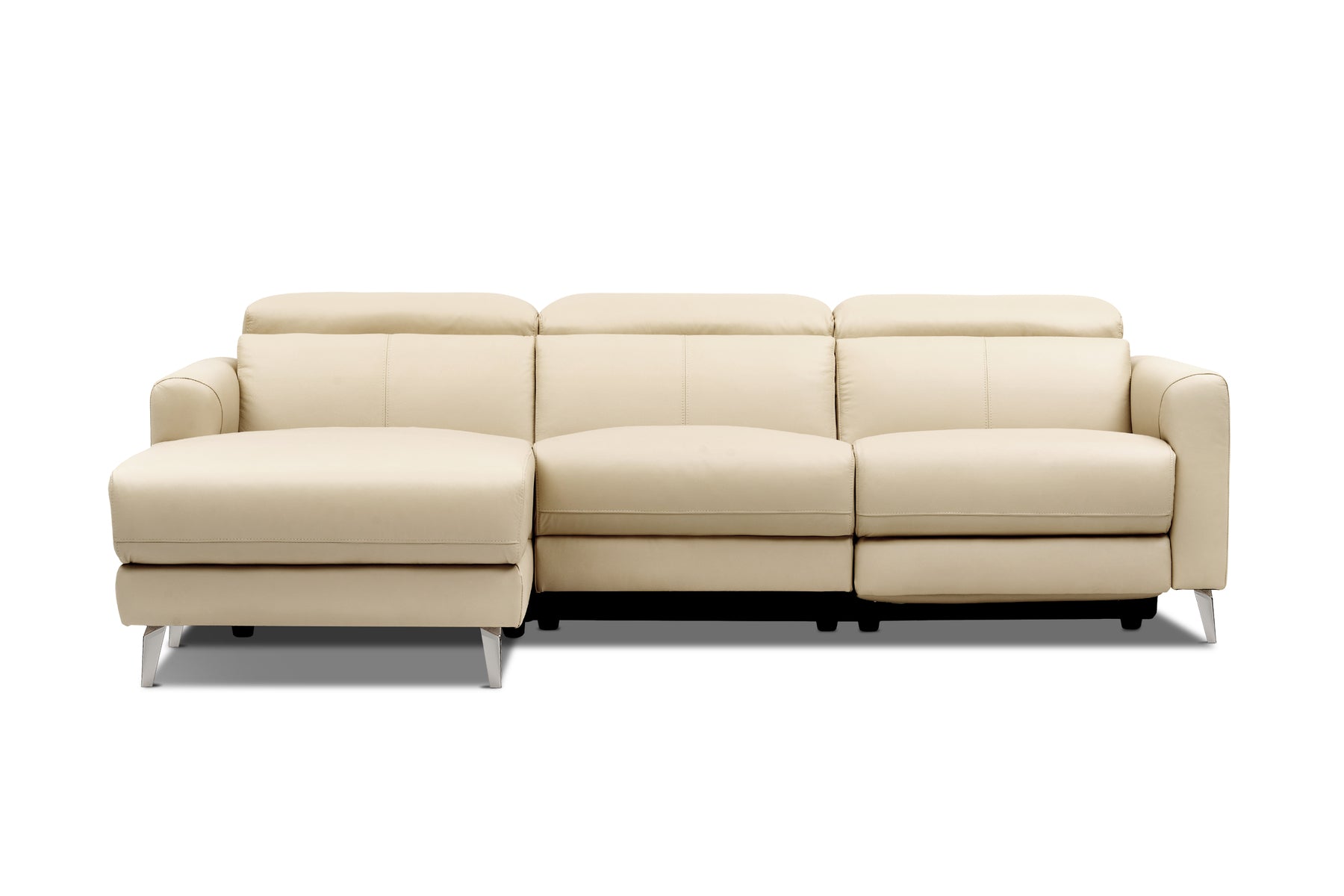 Laurent Nordic Royal Hygge™ Leather Reclining Sectional Sofa