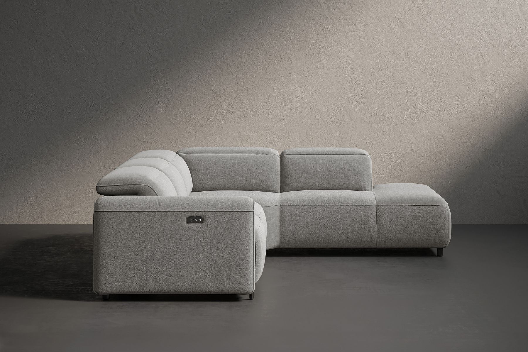 Ricci Cloud Fabric Recliner Sectional Sofa– Luxury Meets Smart Comfort