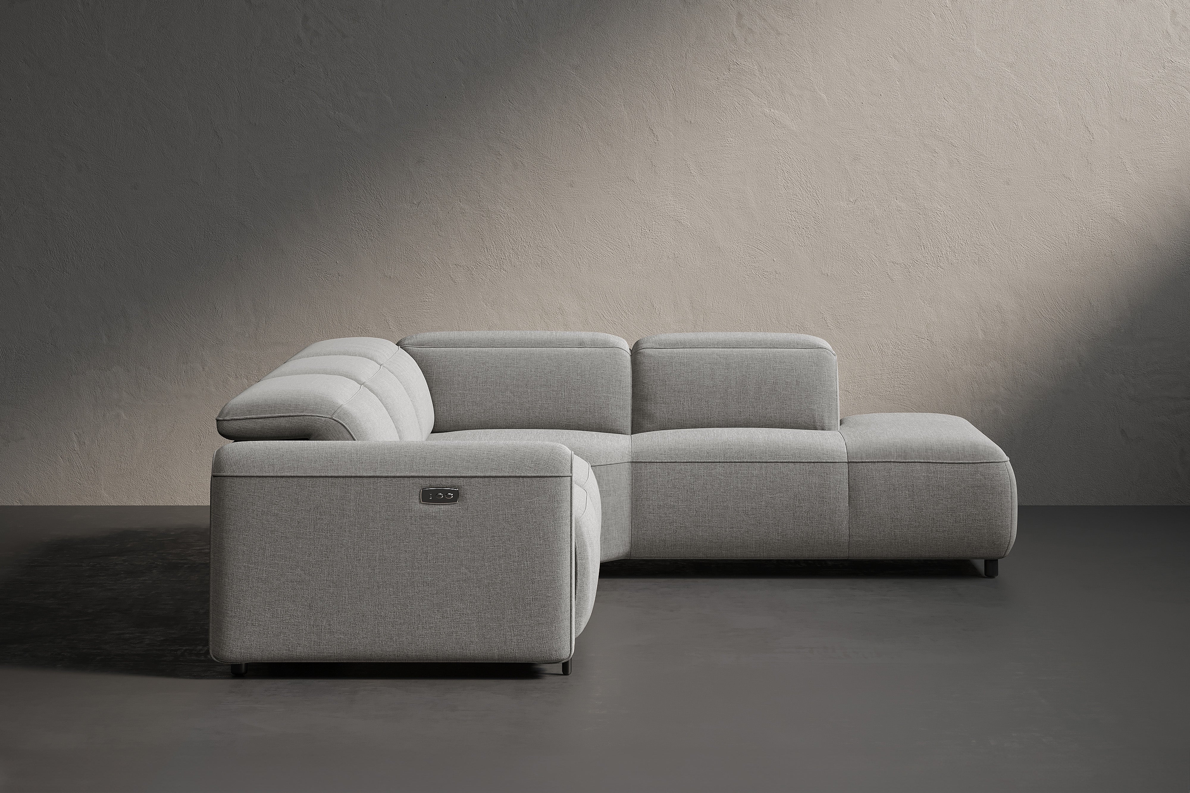 Octavia Fabric Recliner Sectional Cloud Sofa