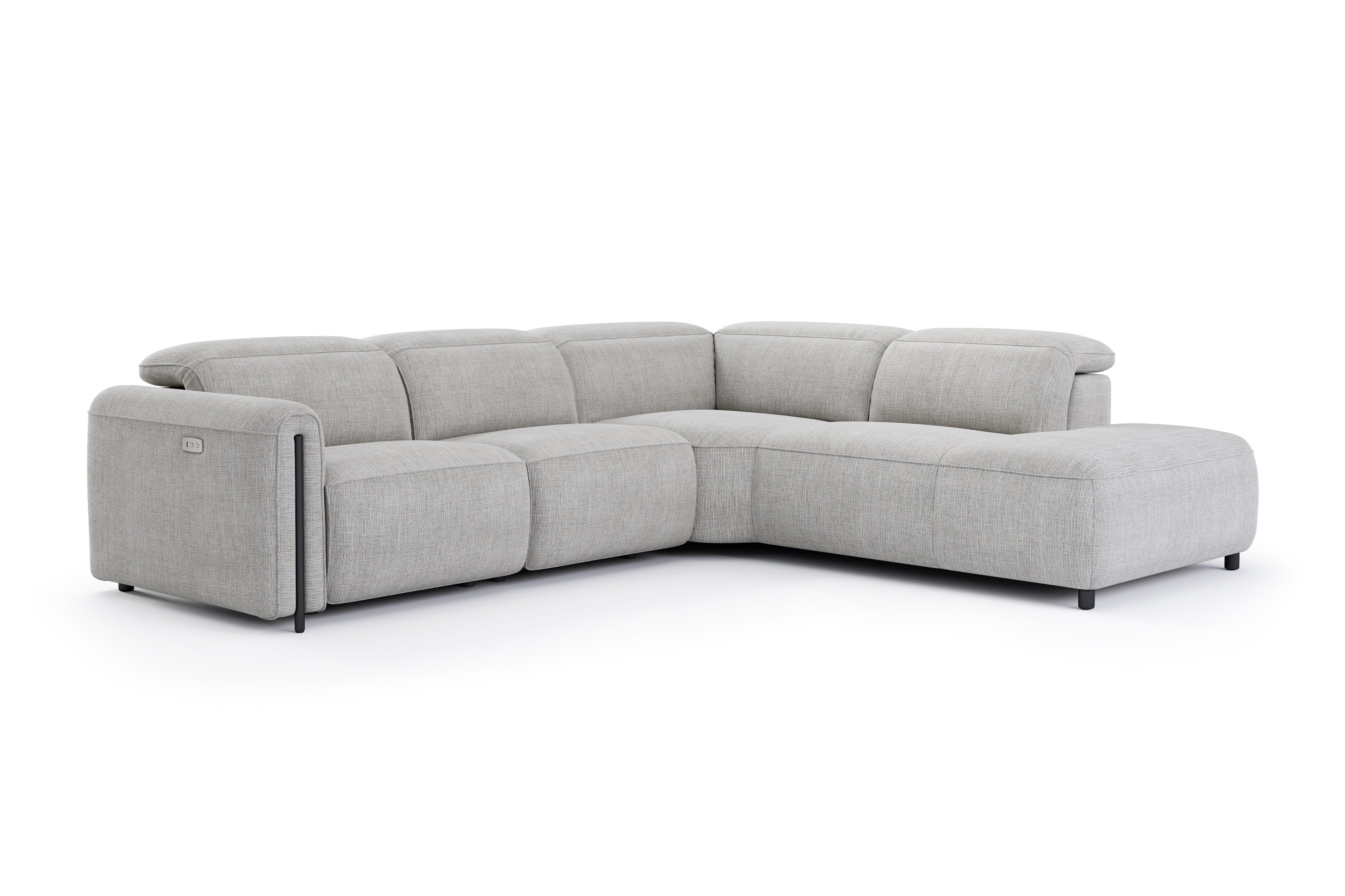 Octavia Fabric Recliner Sectional Cloud Sofa