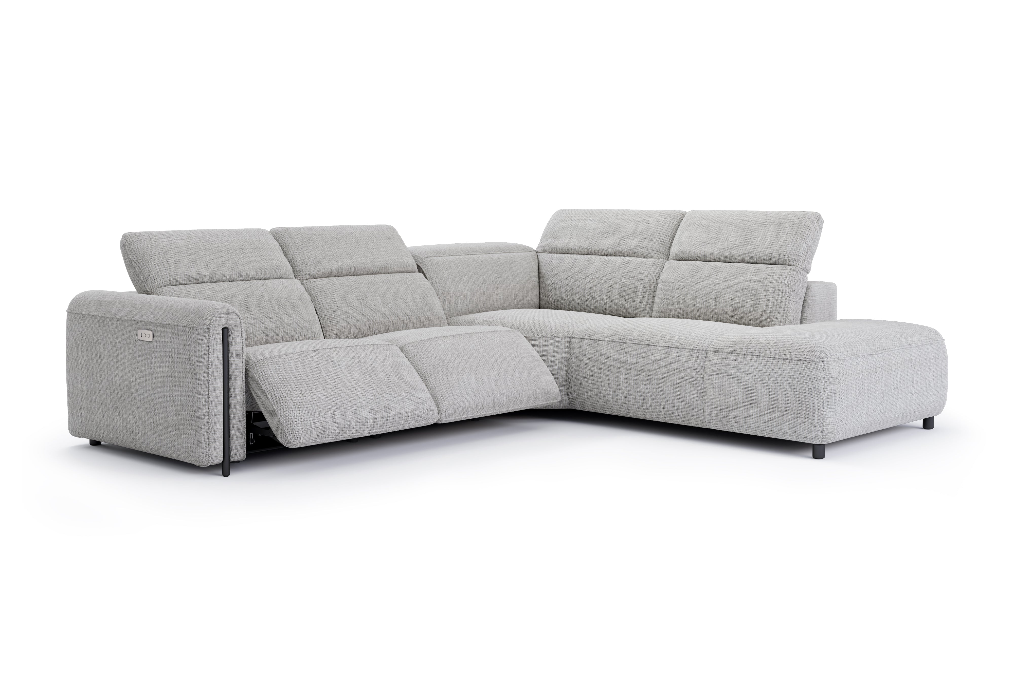 Octavia Fabric Recliner Sectional Cloud Sofa