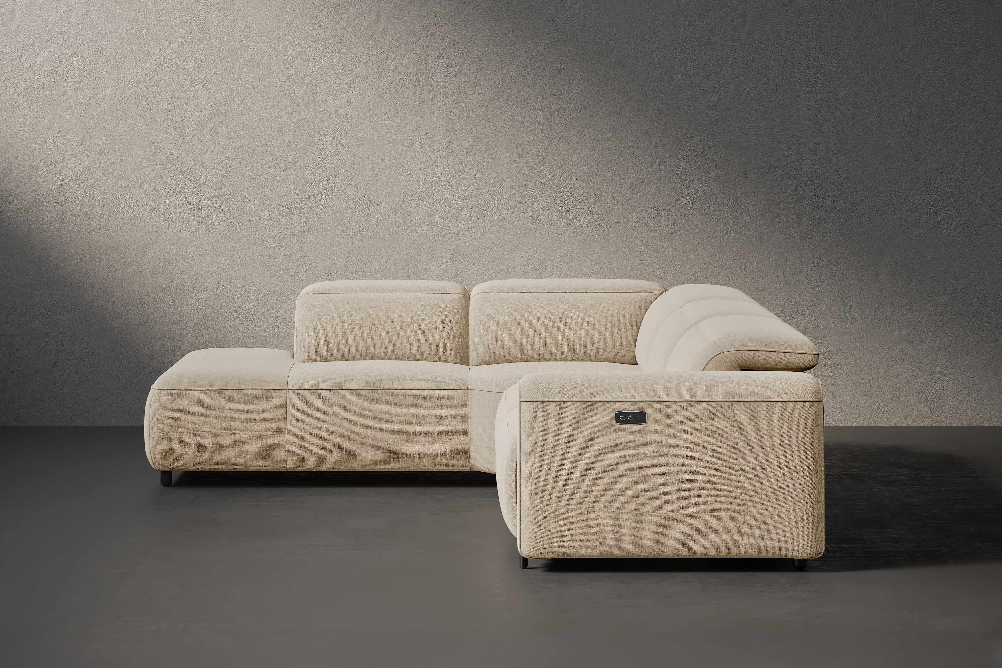 Octavia Fabric Recliner Sectional Cloud Sofa