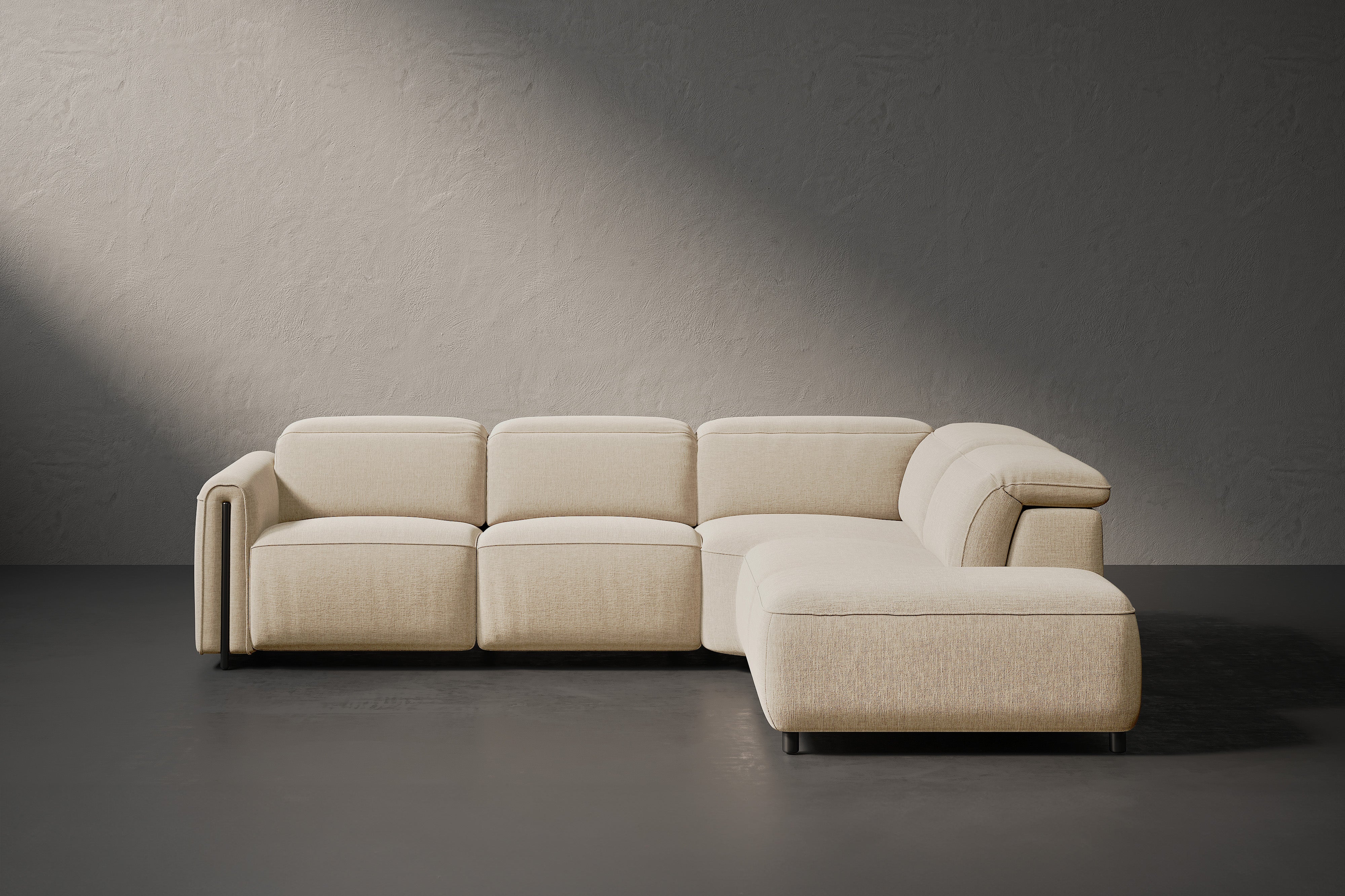 Octavia Fabric Recliner Sectional Cloud Sofa