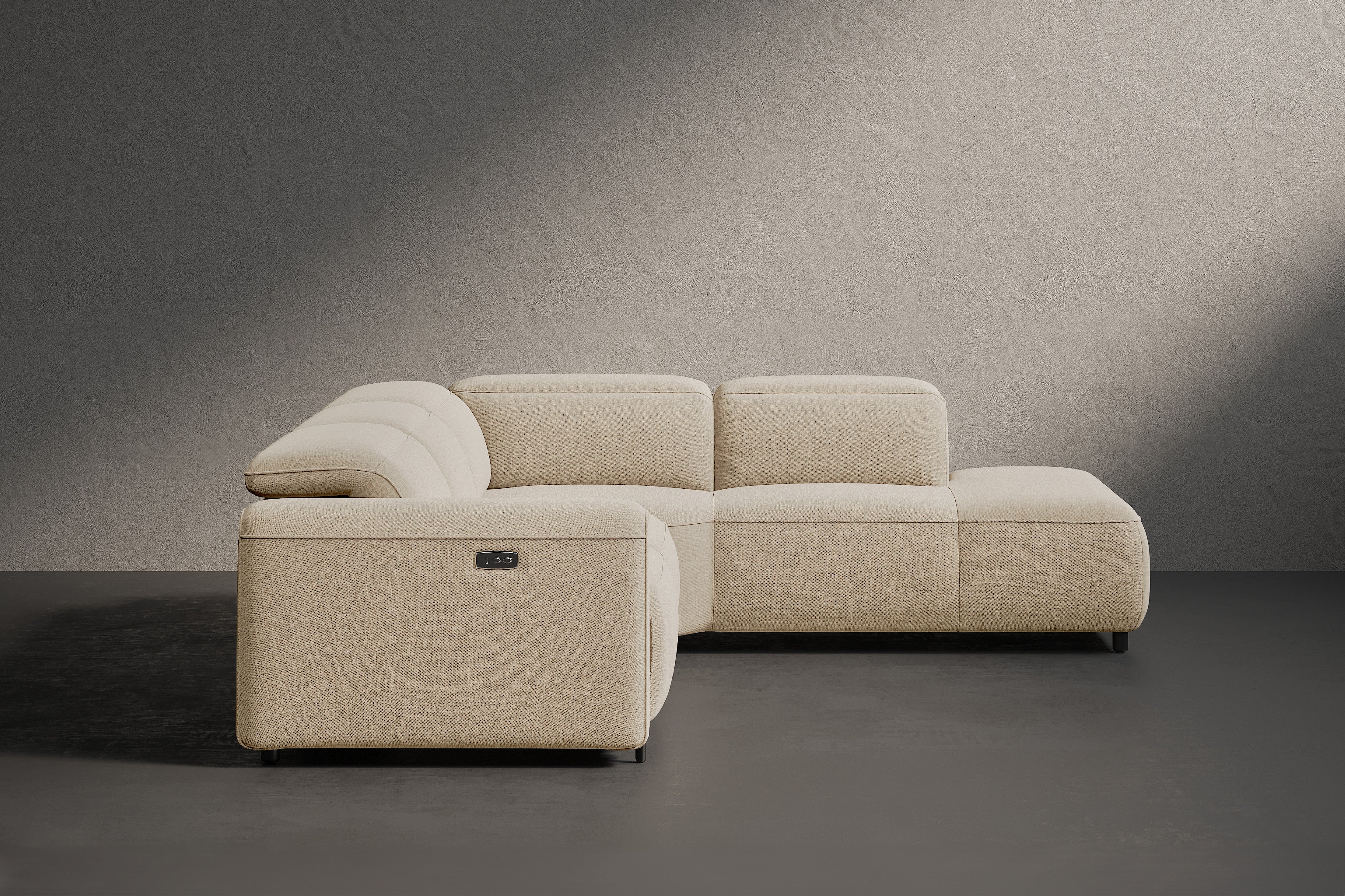 Octavia Fabric Recliner Sectional Cloud Sofa