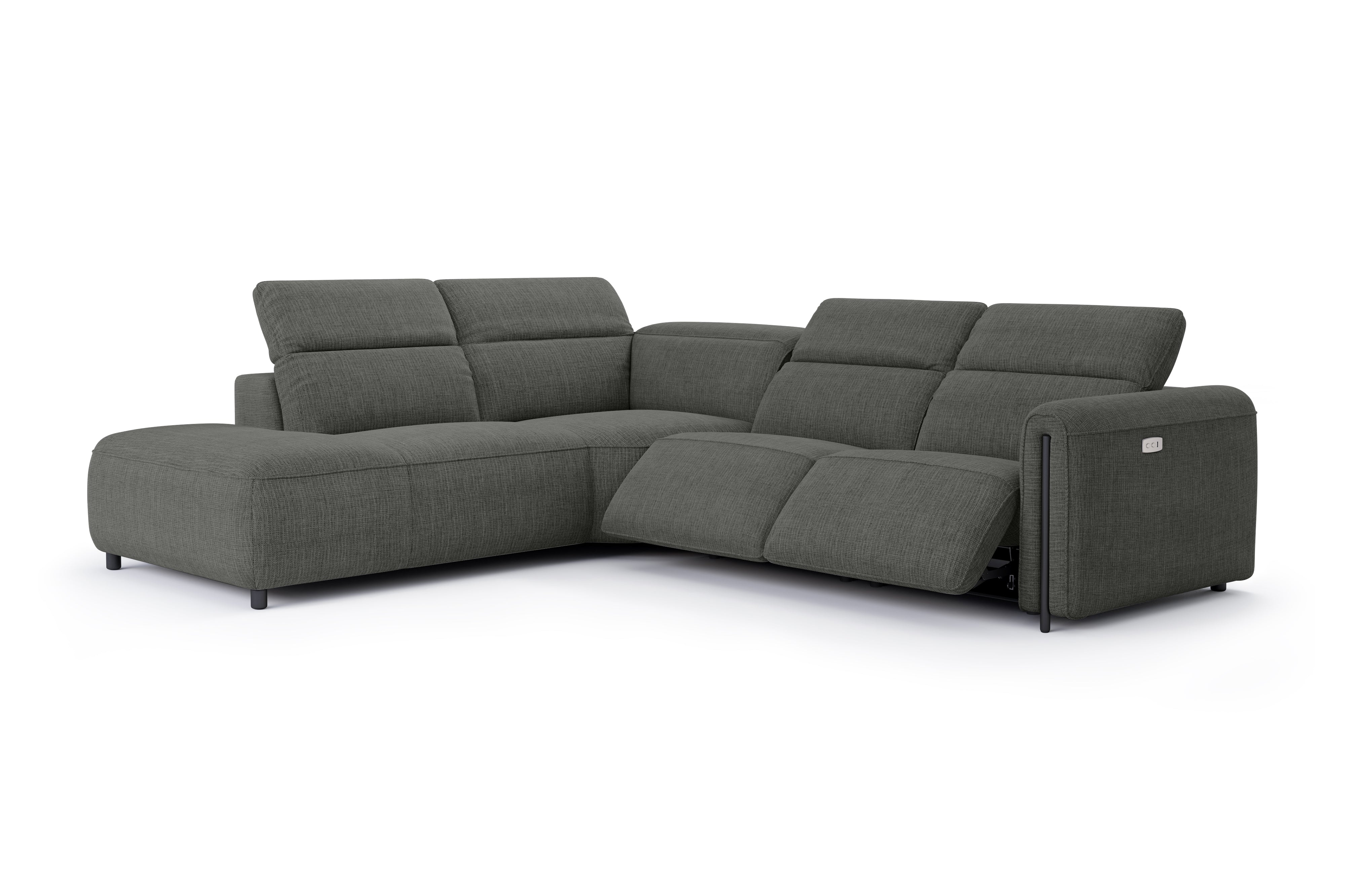 Octavia Fabric Recliner Sectional Cloud Sofa