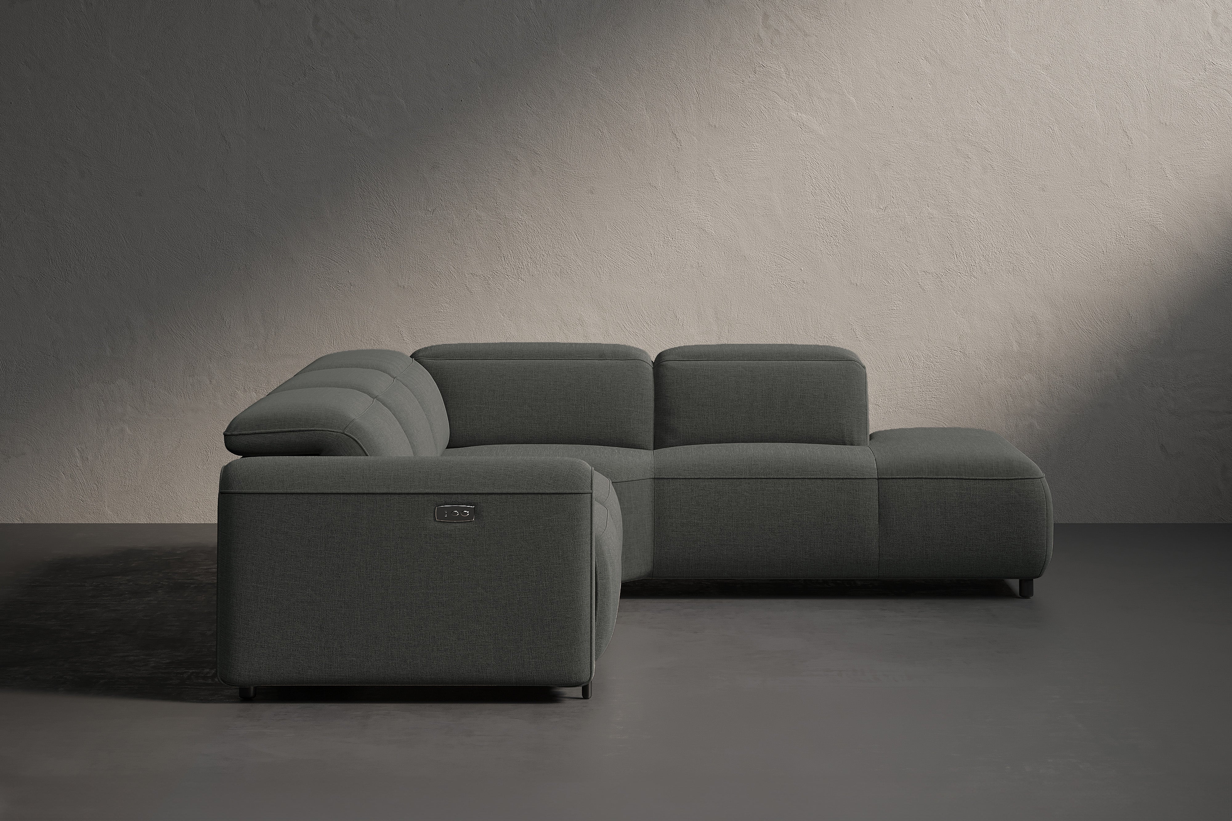 Octavia Fabric Recliner Sectional Cloud Sofa