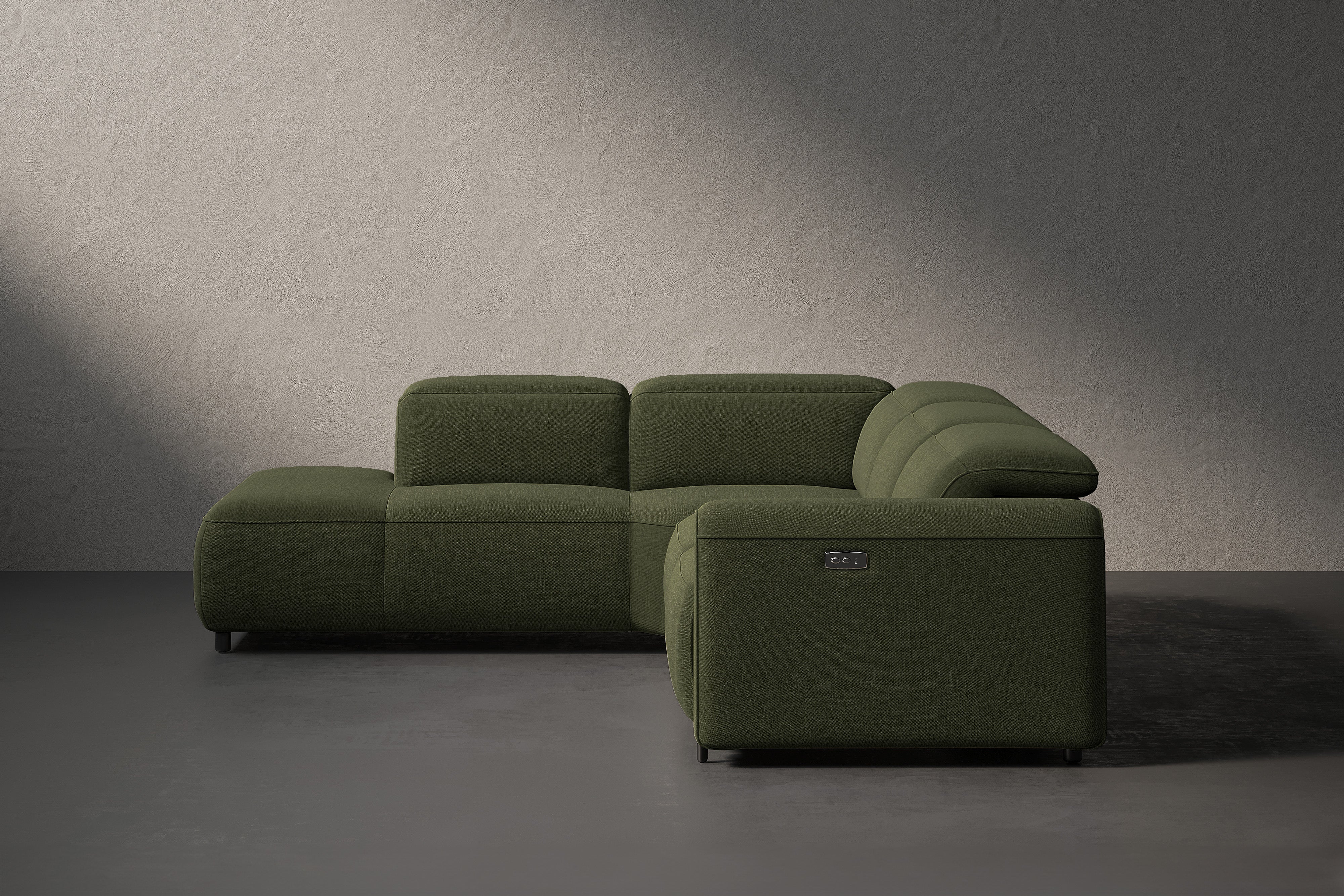 Octavia Fabric Recliner Sectional Cloud Sofa