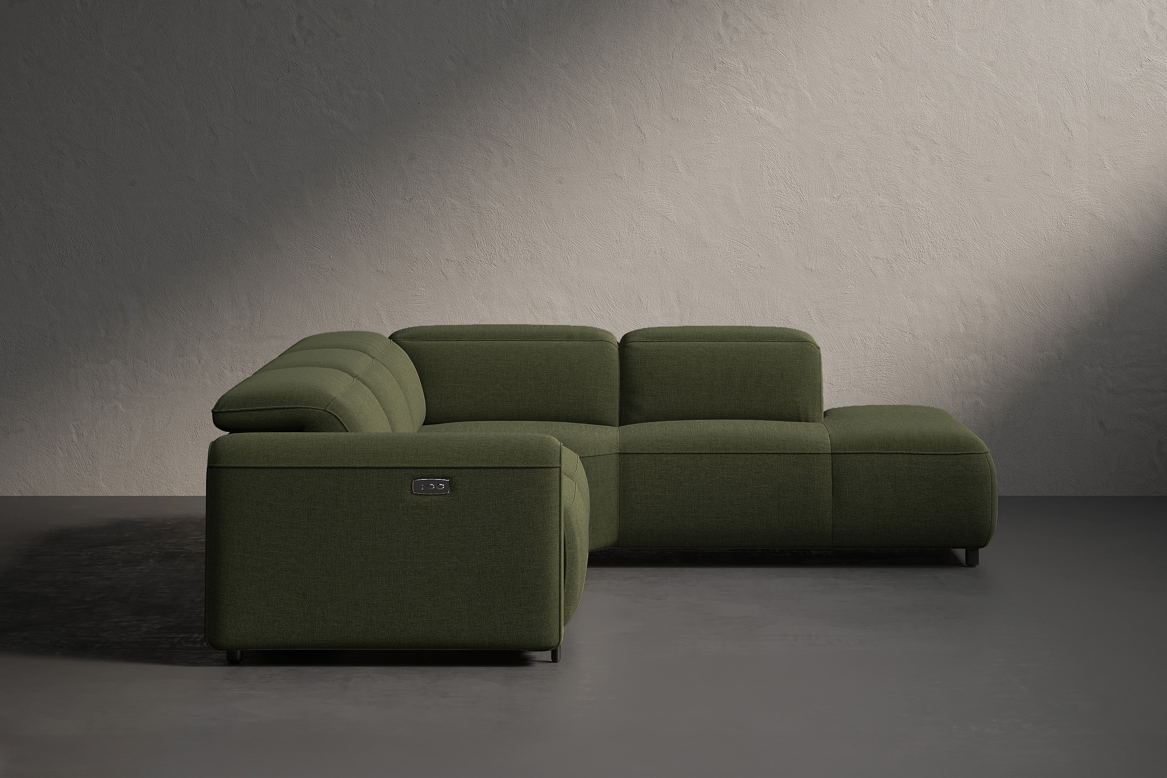 Octavia Fabric Recliner Sectional Cloud Sofa