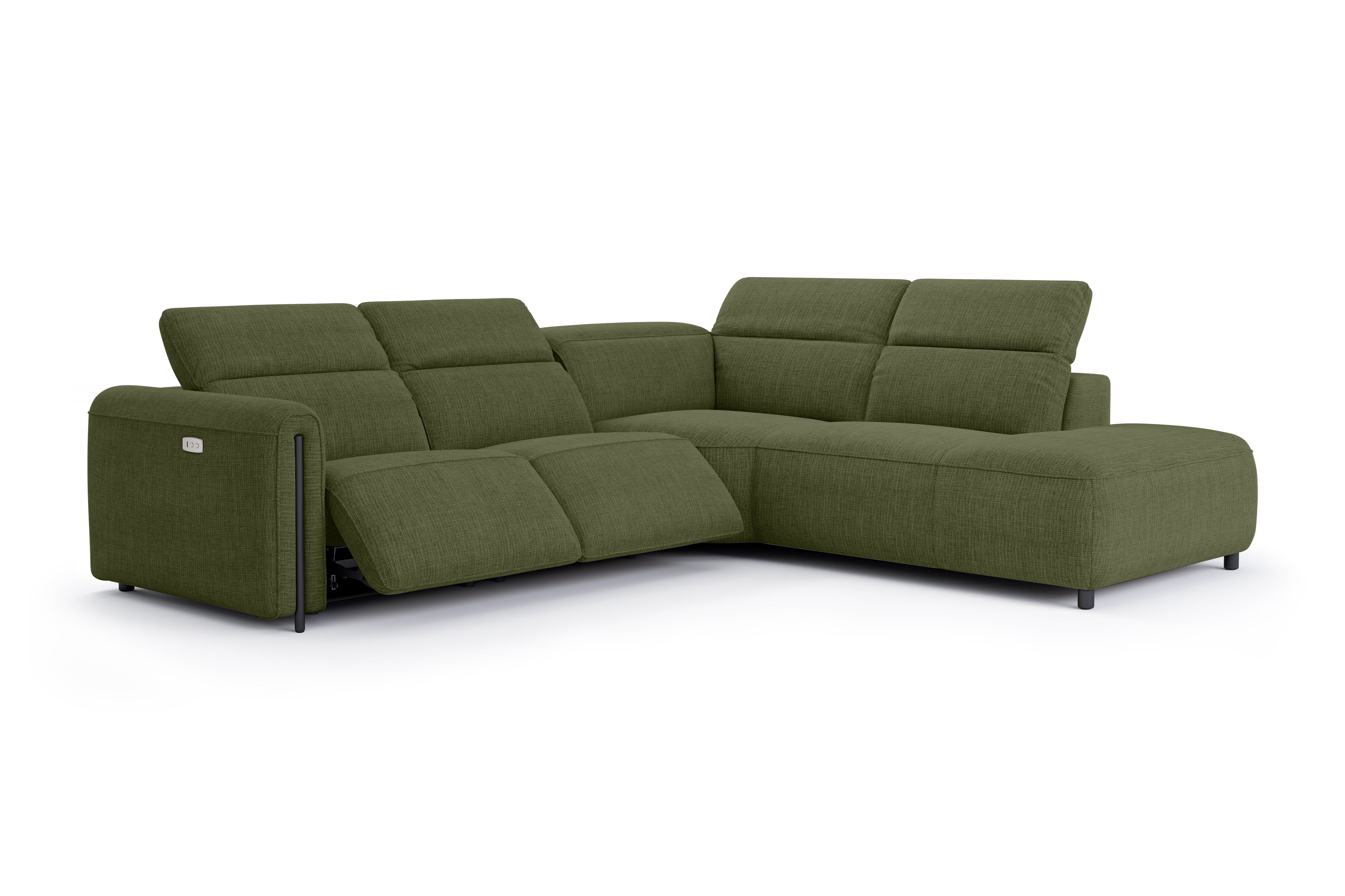 Octavia Fabric Recliner Sectional Cloud Sofa