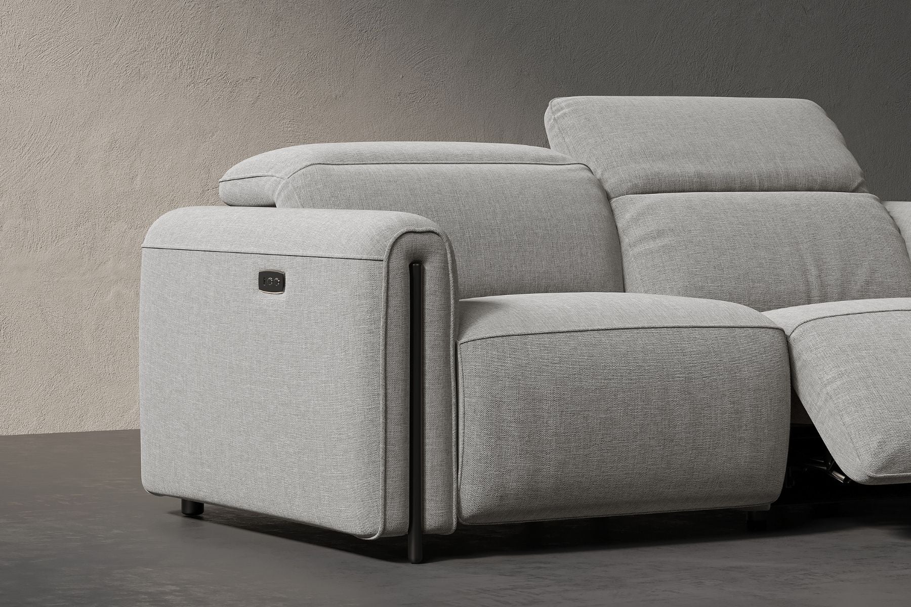 Ricci Fabric Reclining Cloud Sofa