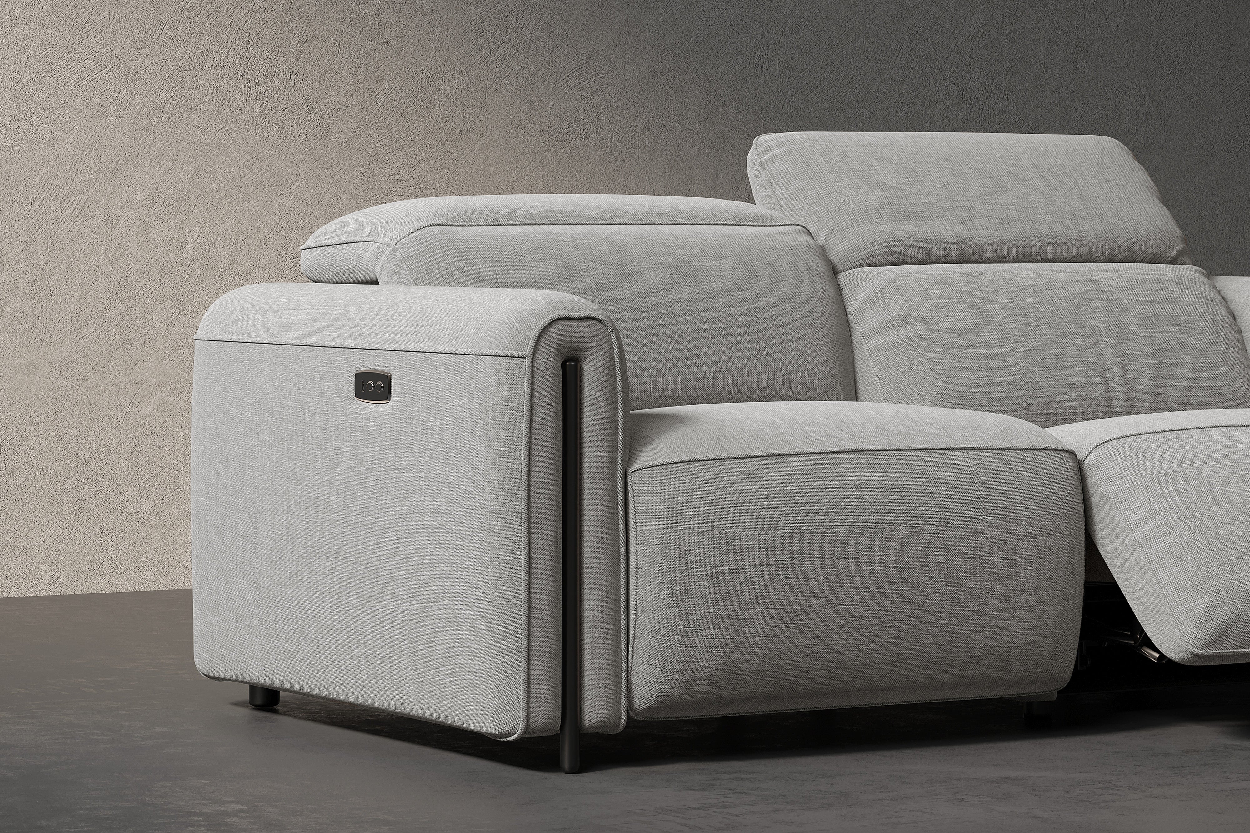 Octavia Fabric Reclining Cloud Sofa