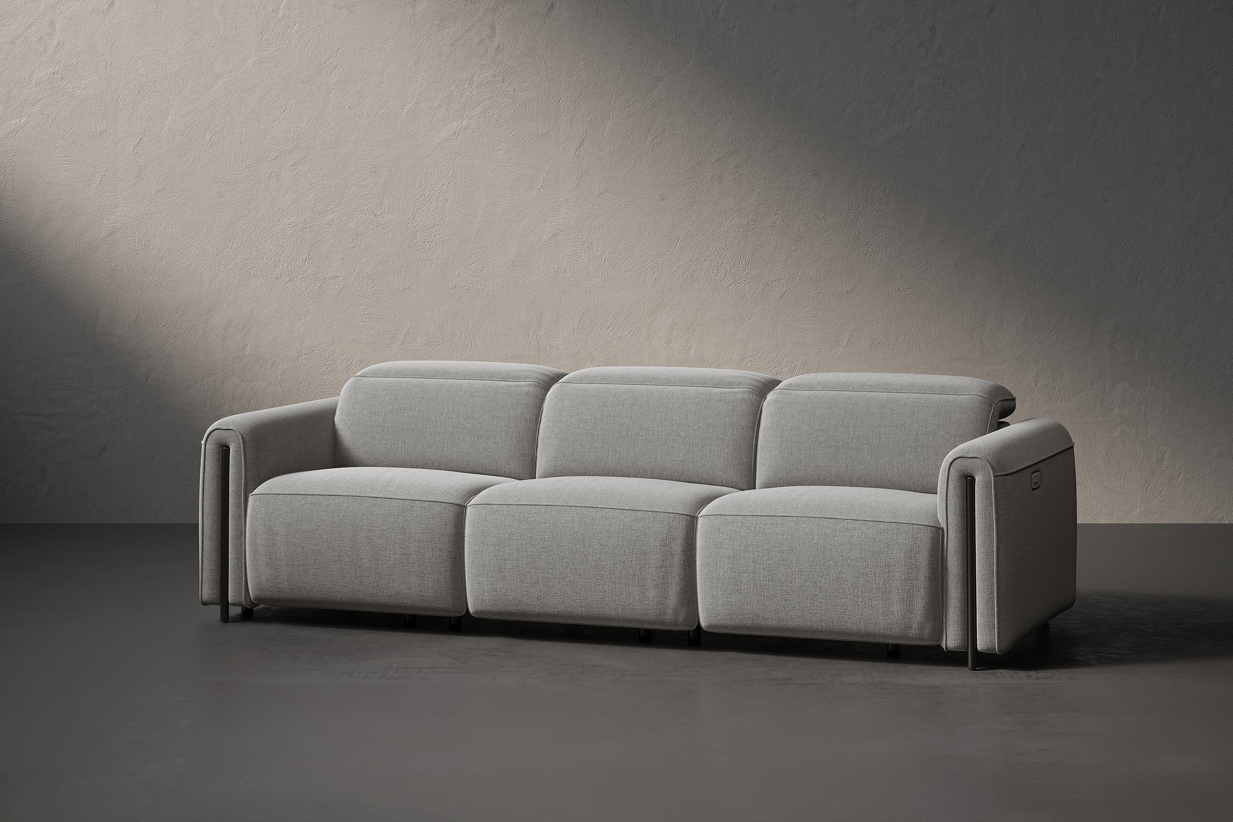 Octavia Fabric Reclining Cloud Sofa