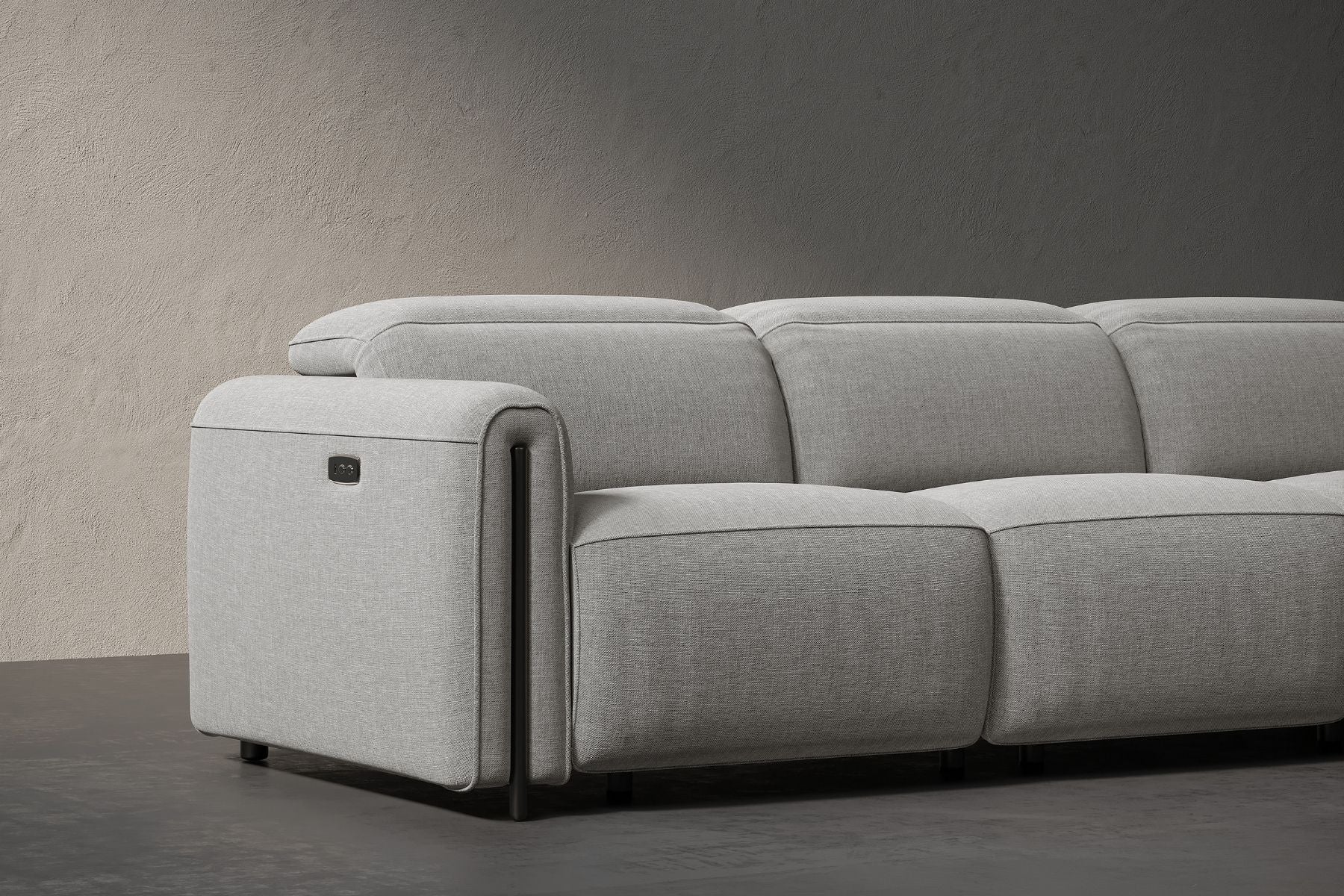 Ricci Fabric Reclining Cloud Sofa