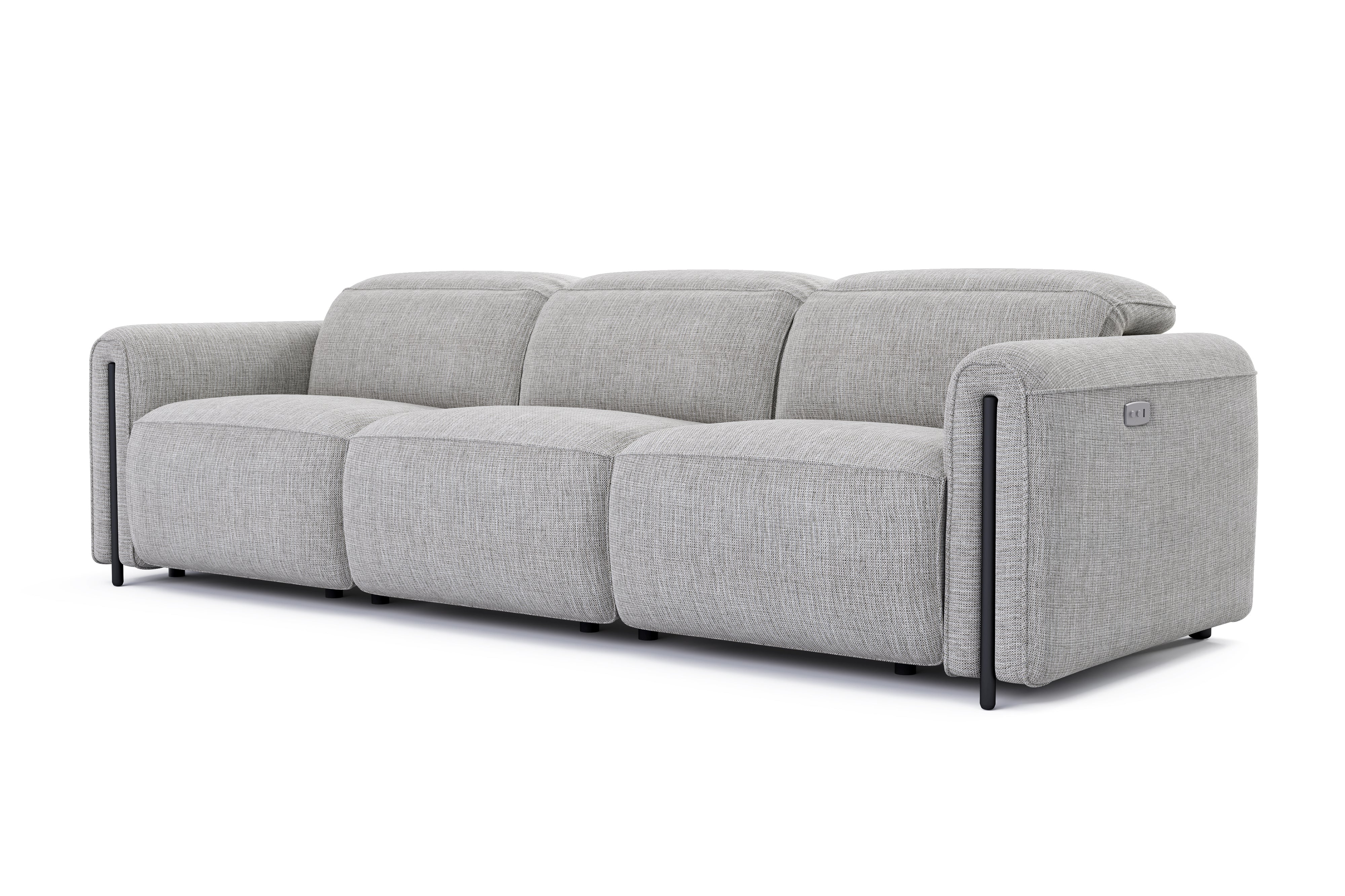 Octavia Fabric Reclining Cloud Sofa