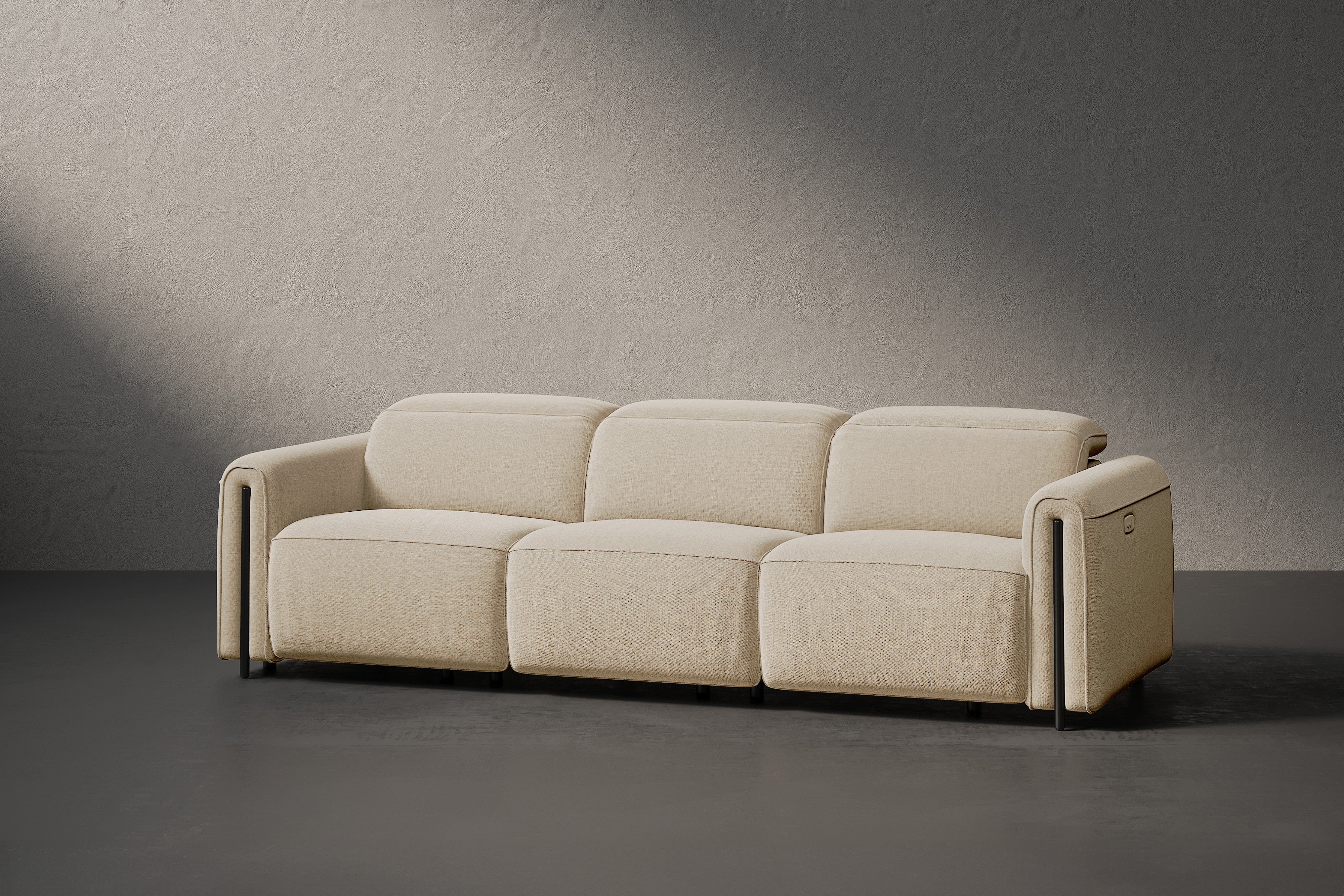 Octavia Fabric Reclining Cloud Sofa