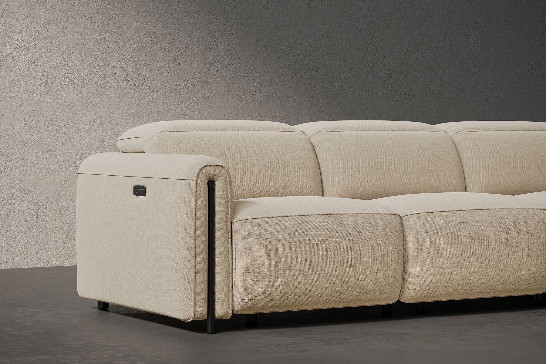 Ricci Cloud Fabric Recliner Sofa – Luxury Meets Smart Comfort