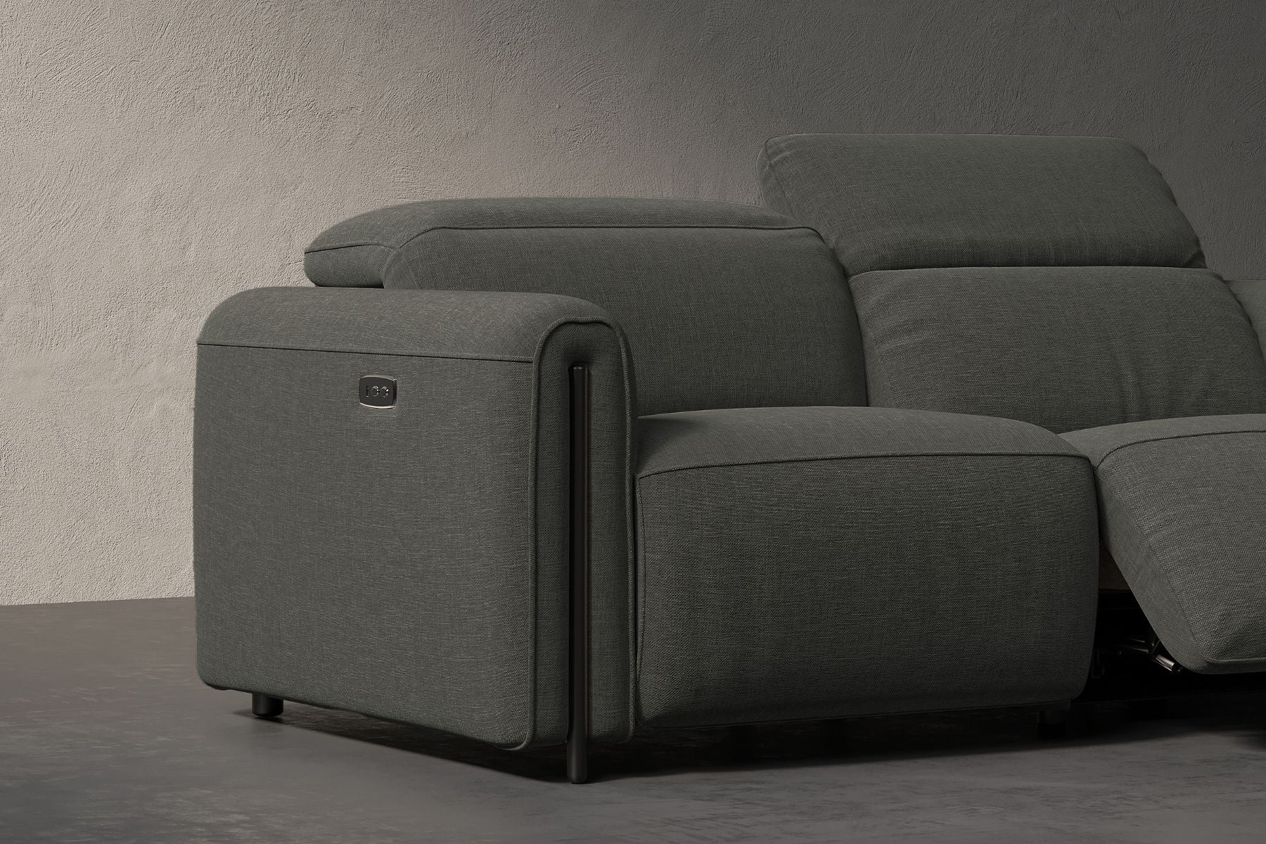 Ricci Fabric Reclining Cloud Sofa