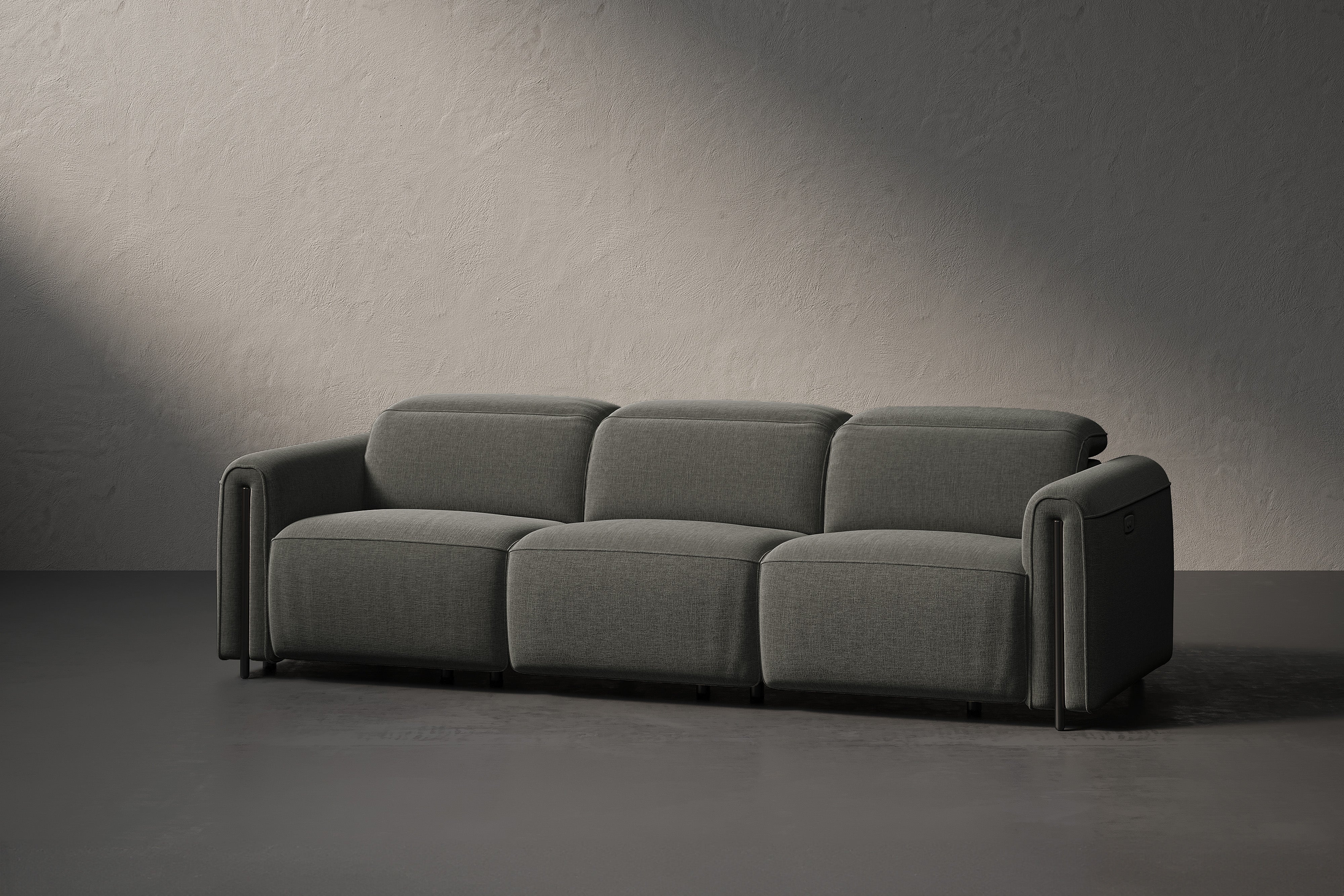 Octavia Fabric Reclining Cloud Sofa