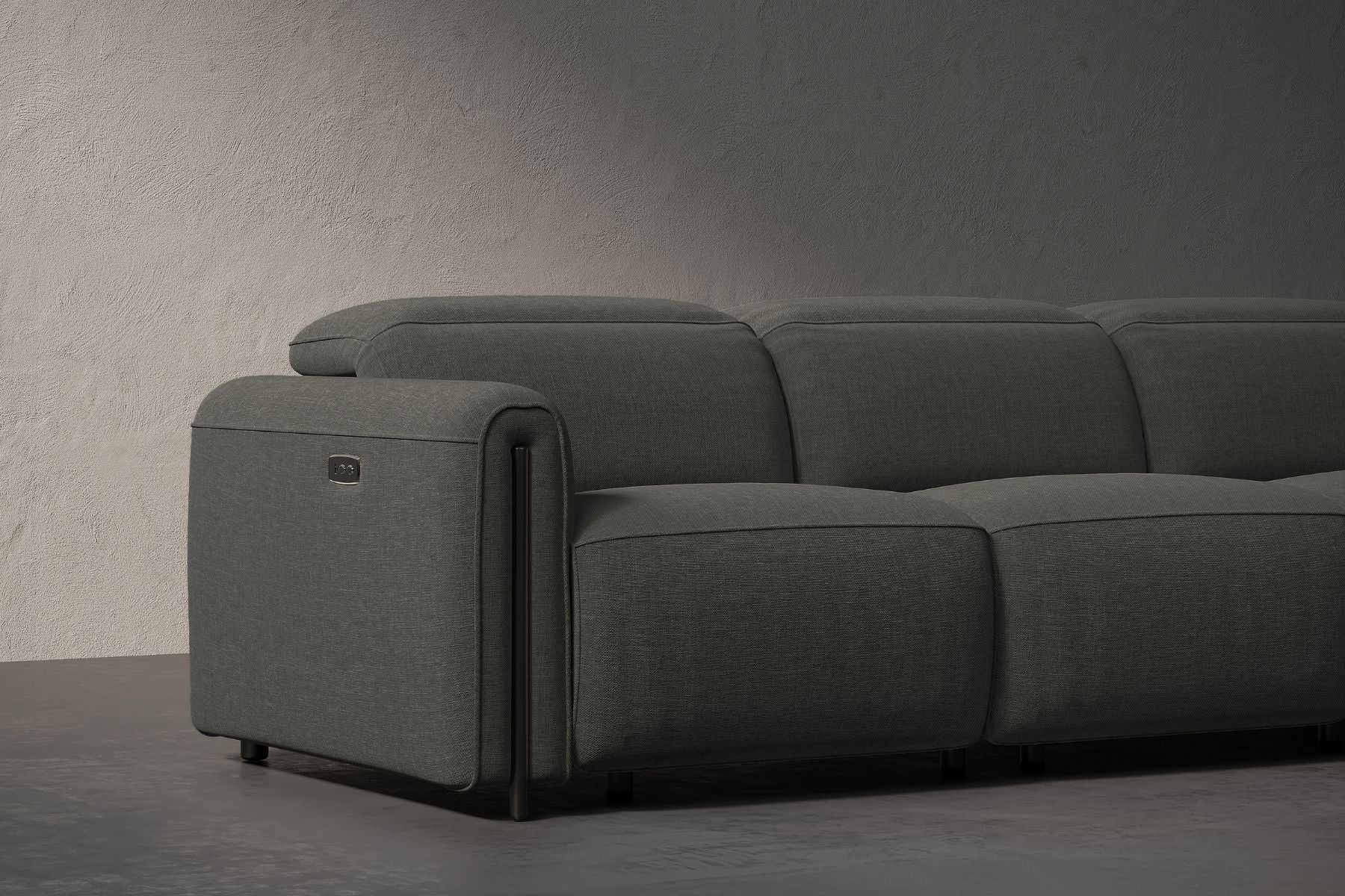 Ricci Fabric Reclining Cloud Sofa