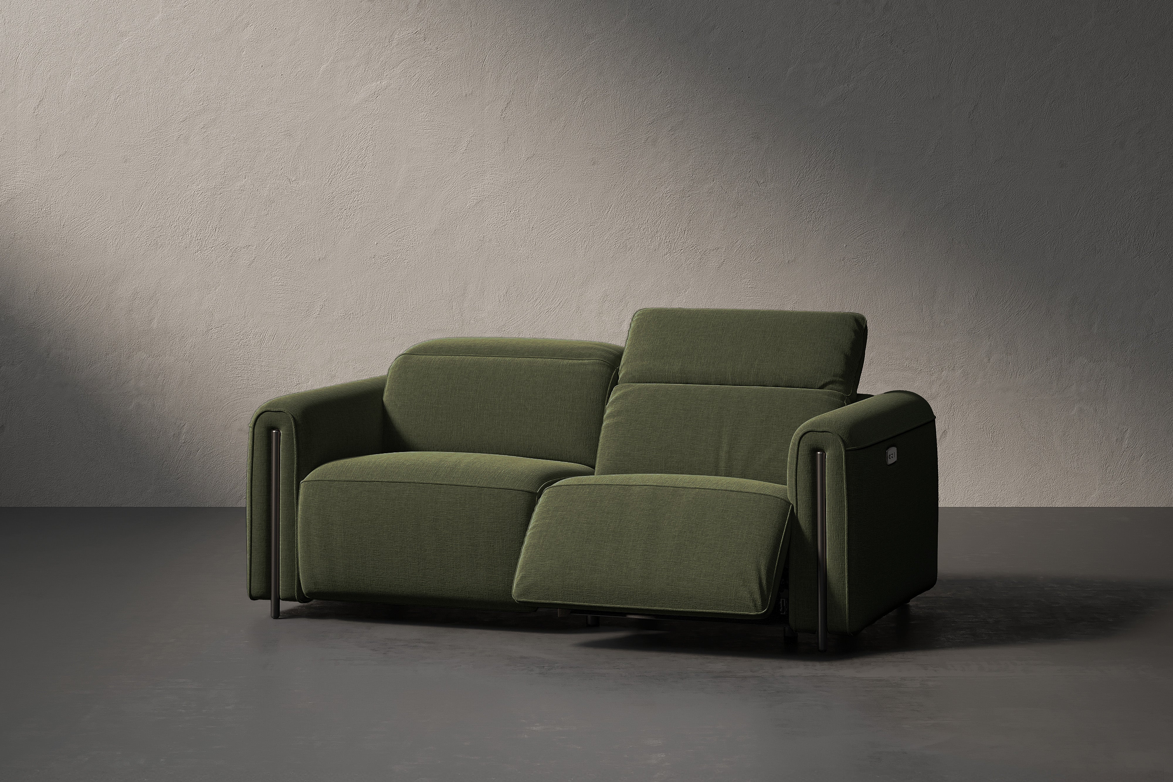 Octavia Fabric Reclining Cloud Sofa