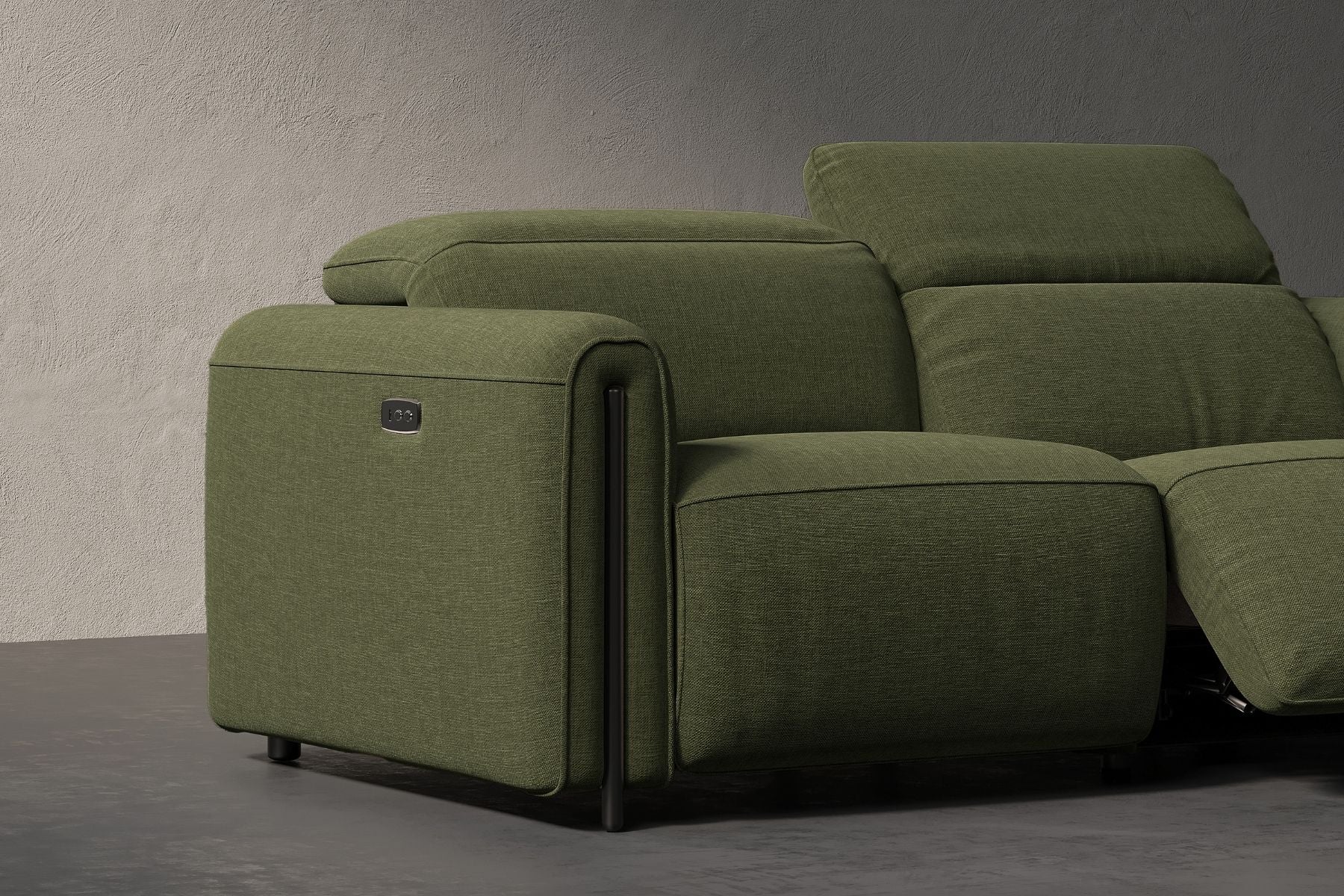 Ricci Fabric Reclining Cloud Sofa