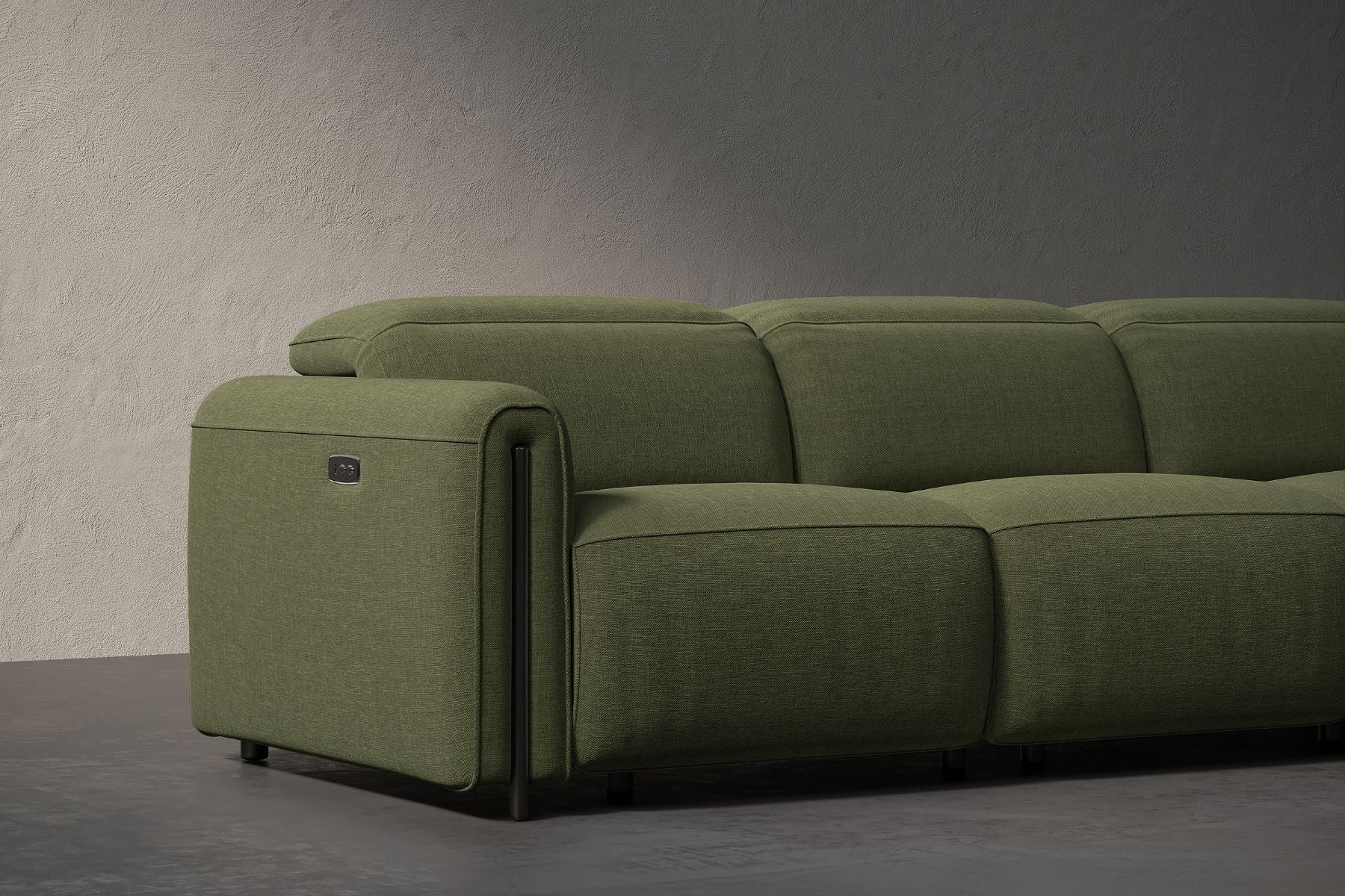 Ricci Fabric Reclining Cloud Sofa