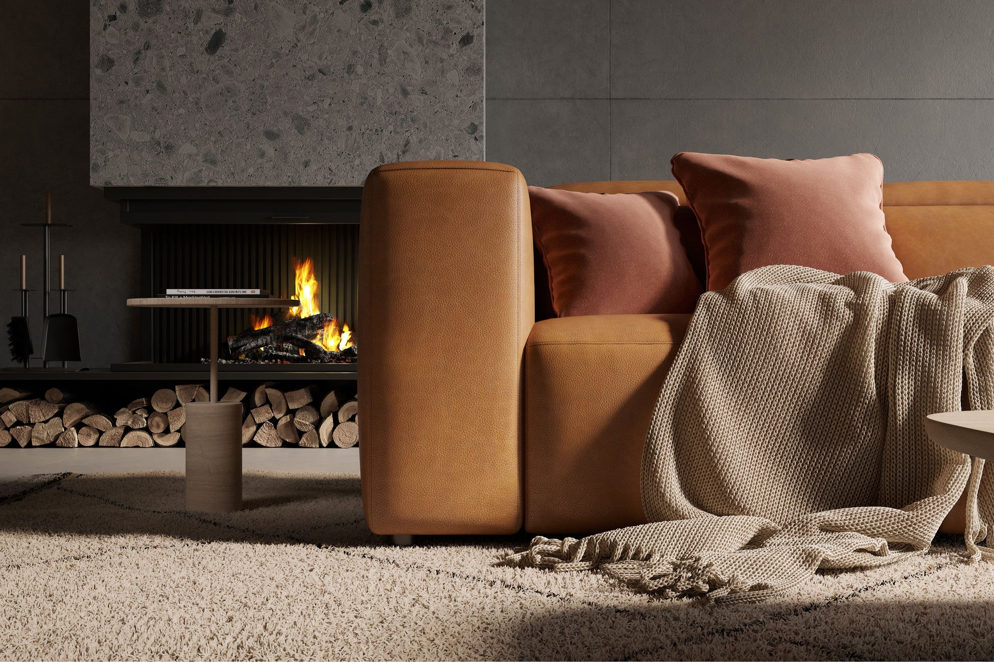 Chaumet Scandinavian Heritage Royal Zero-Wall Power Recliner Sofa