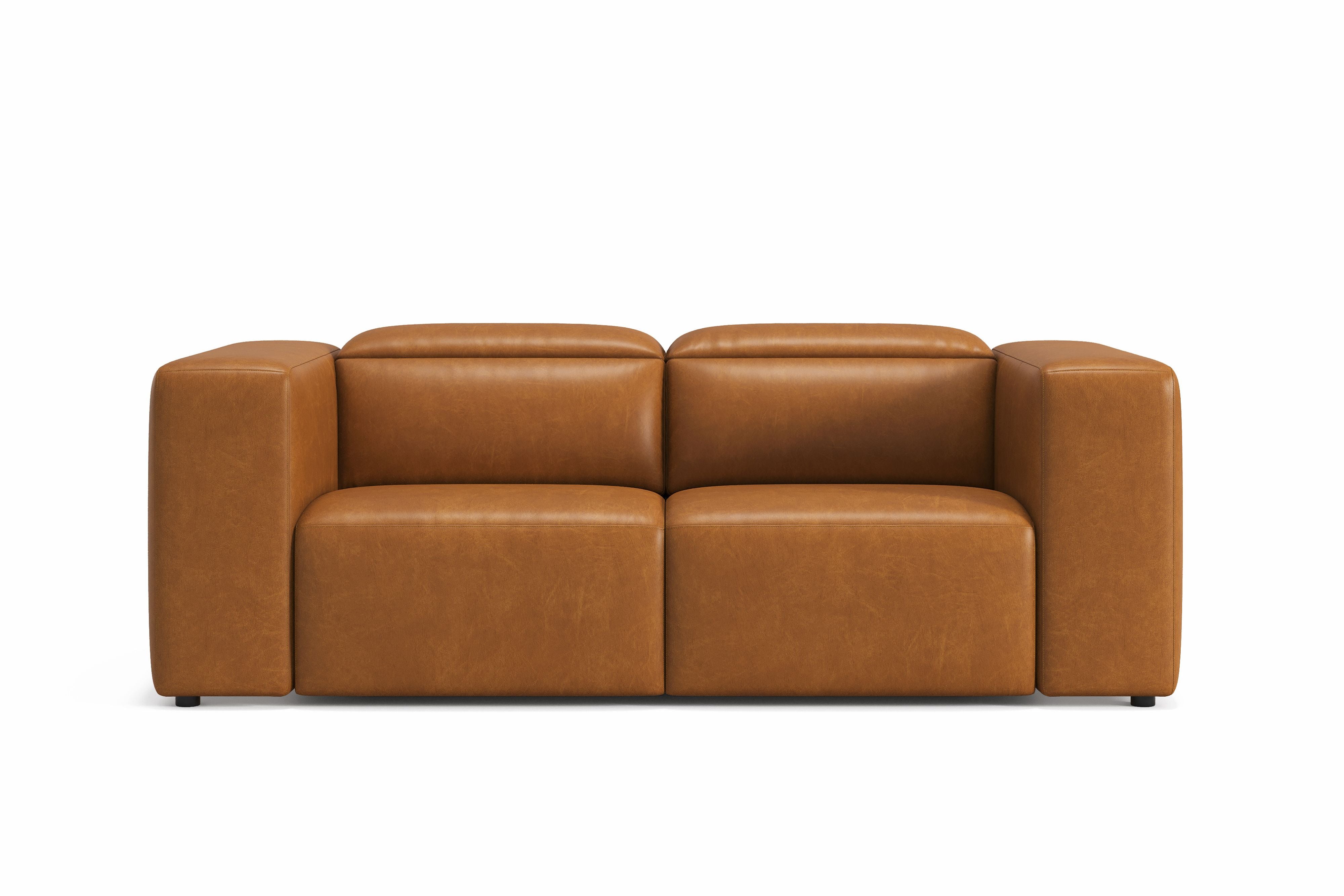 Chaumet Leather Reclining Sofa