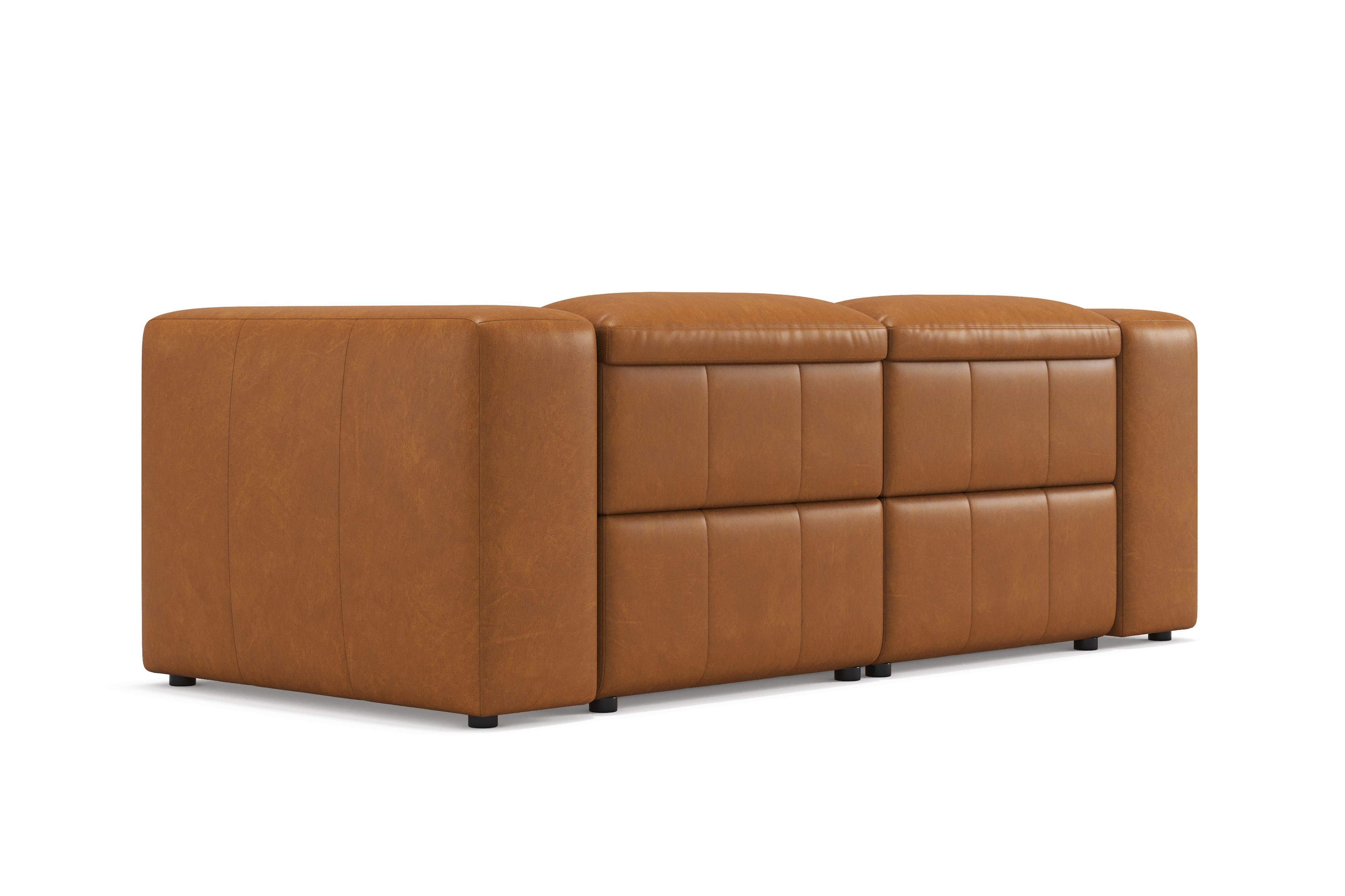 Chaumet Leather Reclining Sofa