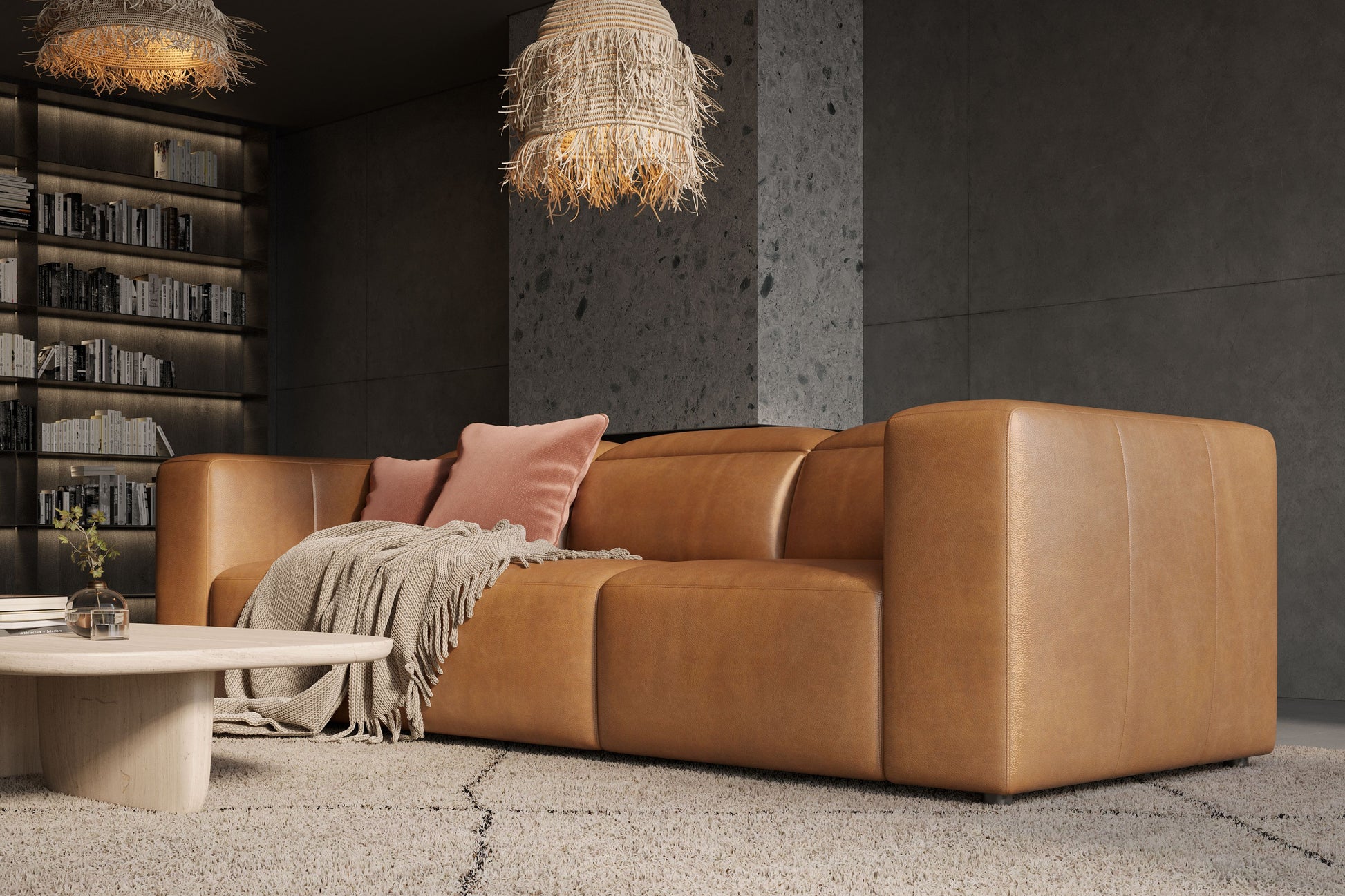 Chaumet Scandinavian Heritage Royal Zero-Wall Power Recliner Sofa