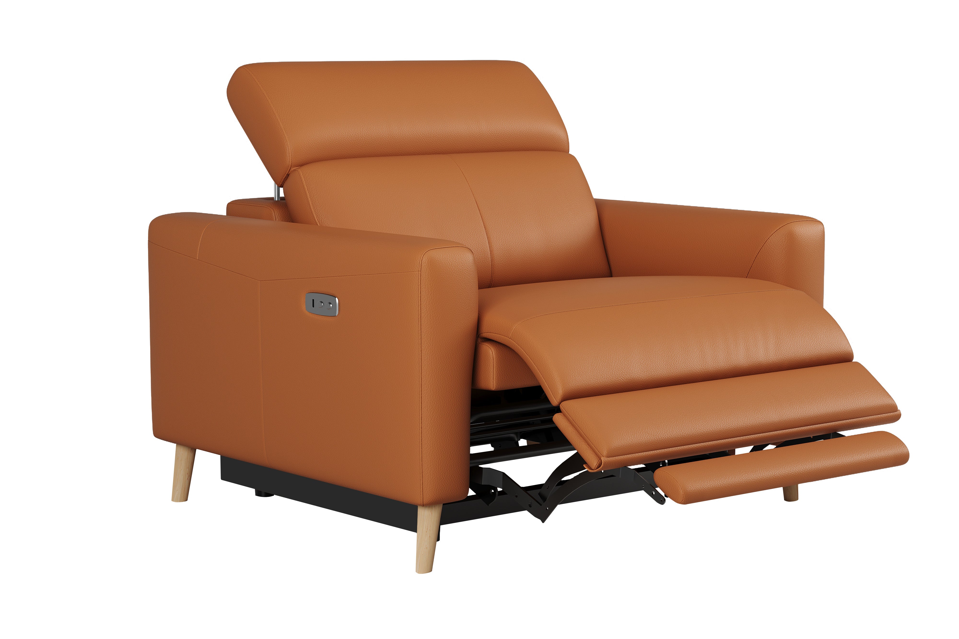 Elodie Leather Recliner Chair