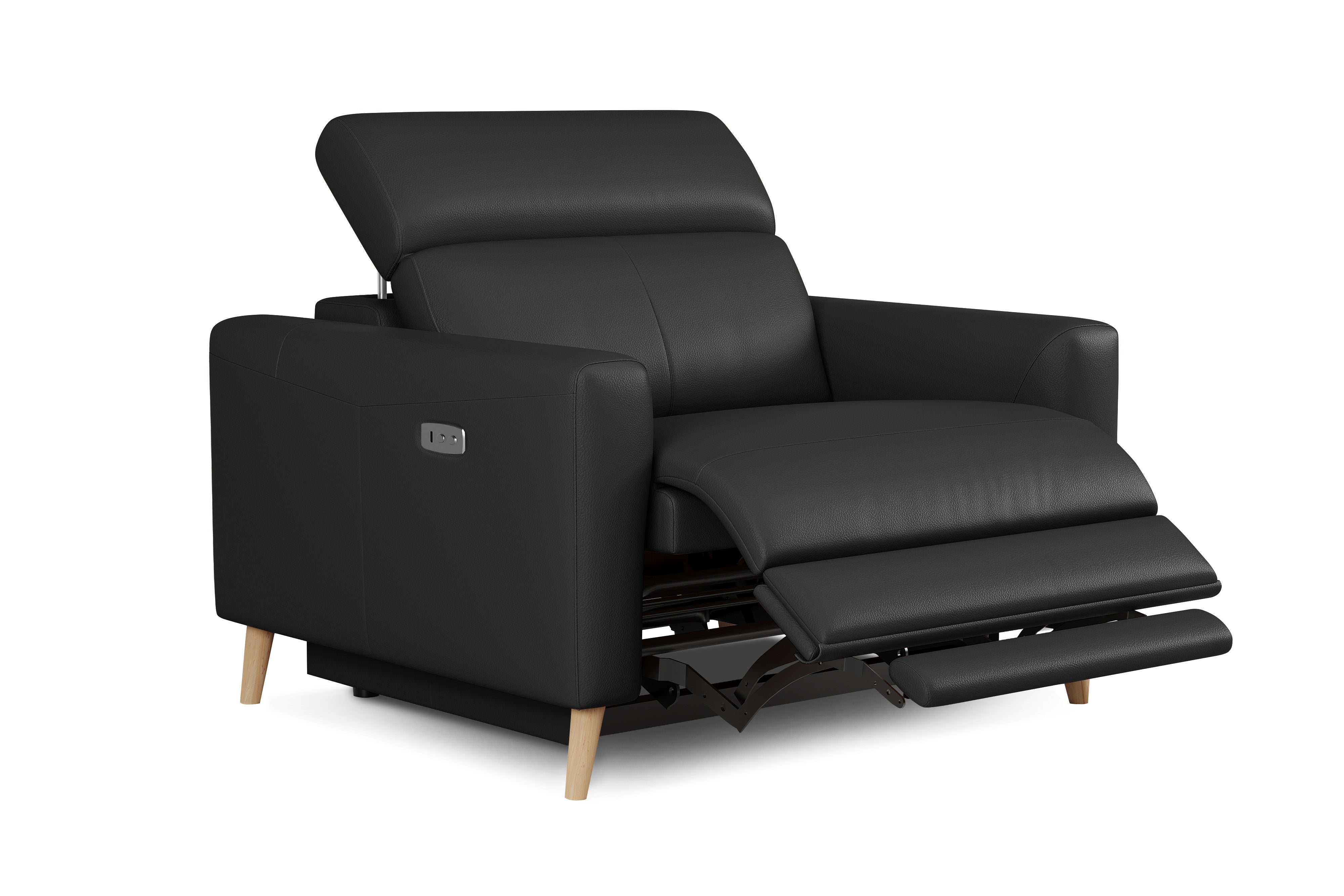 Elodie Leather Recliner Chair