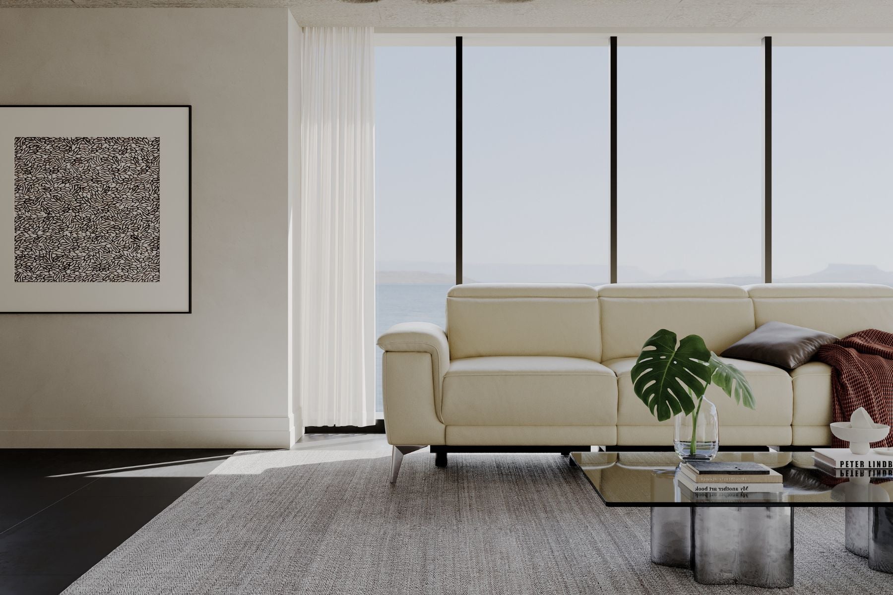Millet Nordic Hygge™ Leather Reclining Sofa