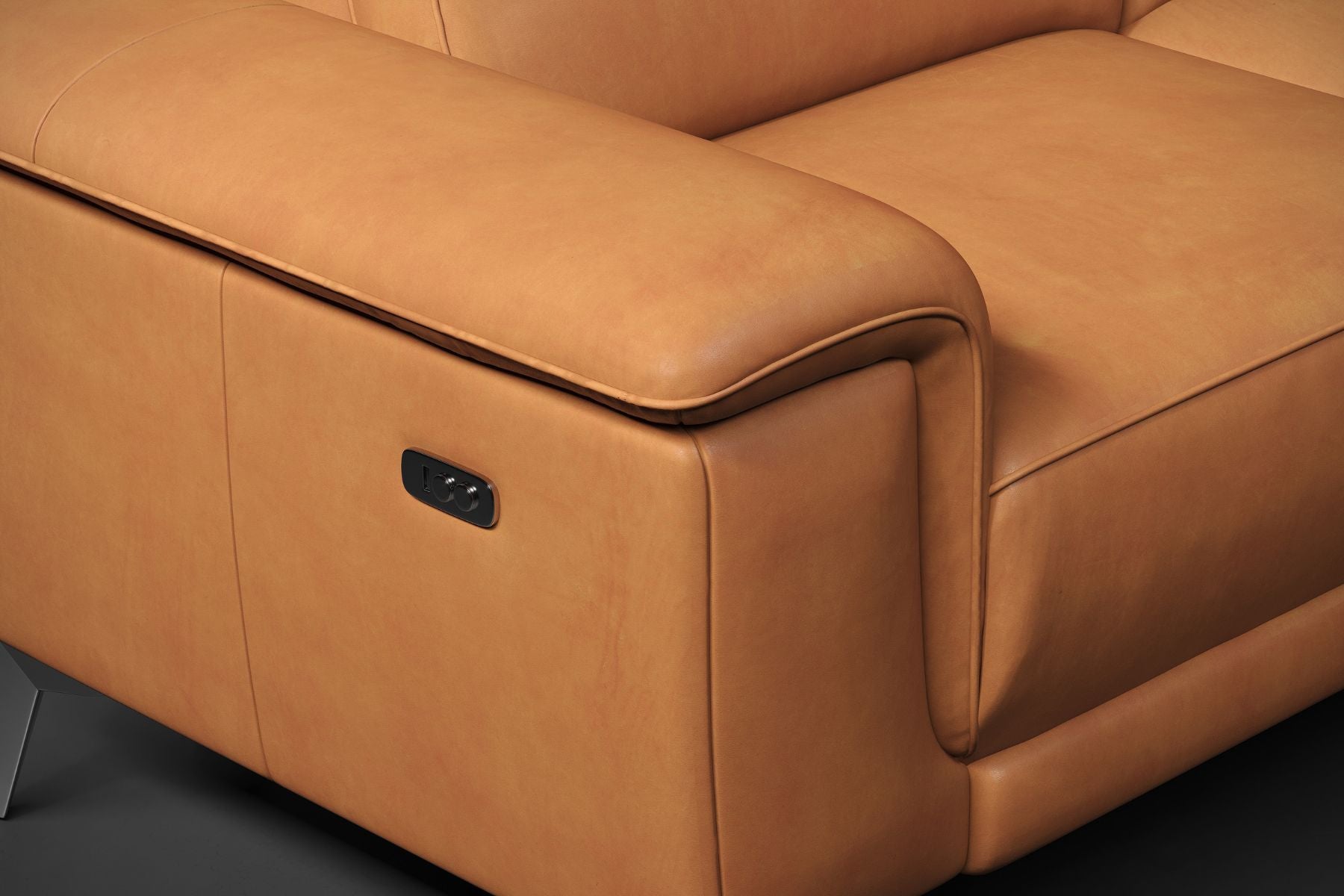 Millet Nordic Hygge™ Leather Reclining Sofa
