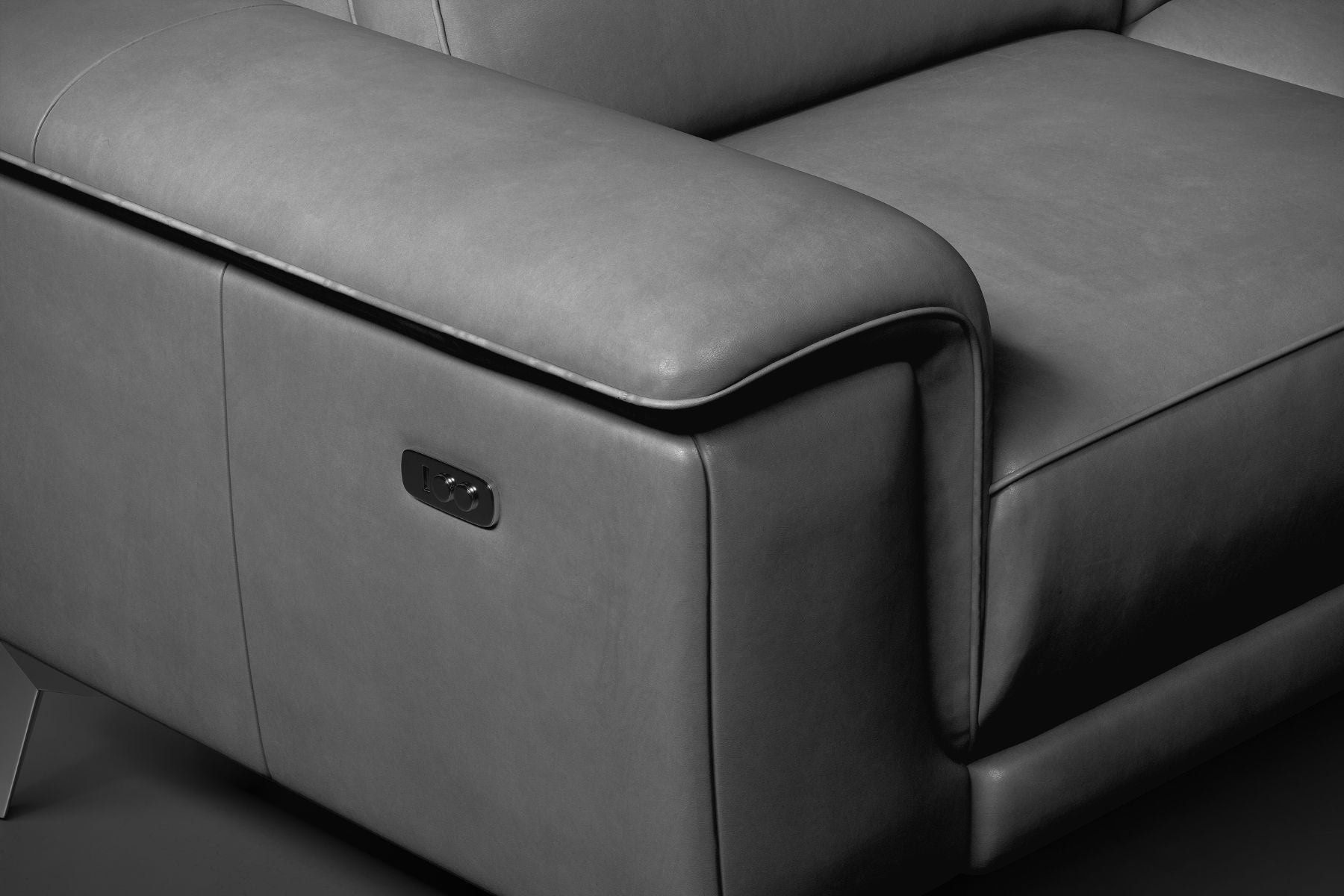 Millet Nordic Hygge™ Leather Reclining Sofa